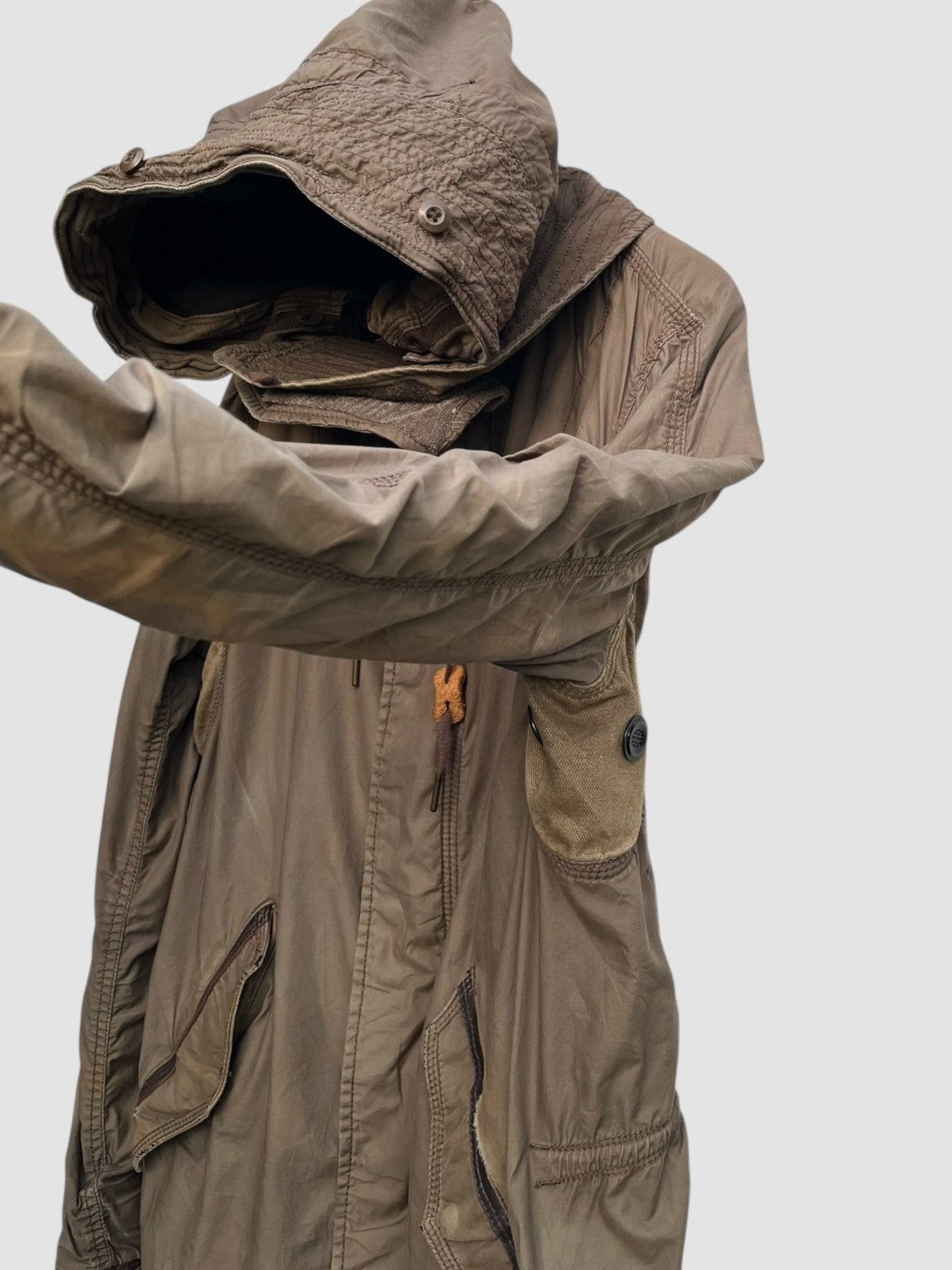 GOA GOA Olive Post Apocalypse Military Bono Parka Size US M / EU 48-50 / 2 - 14 Thumbnail