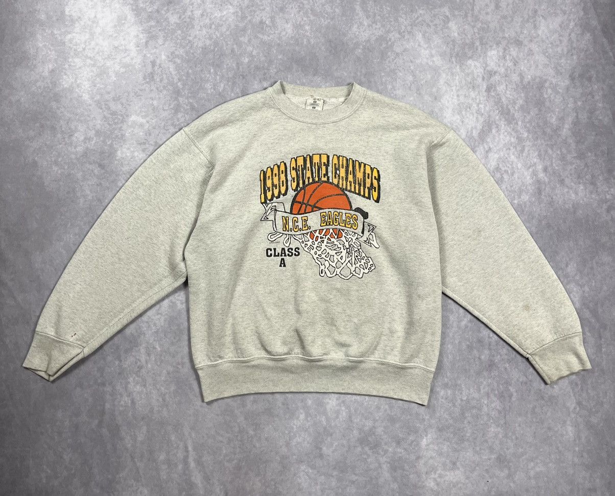 Vintage Vintage 1998 N.C.E. Eagles Sweatshirt | State Champs Size US L / EU 52-54 / 3 - 1 Thumbnail