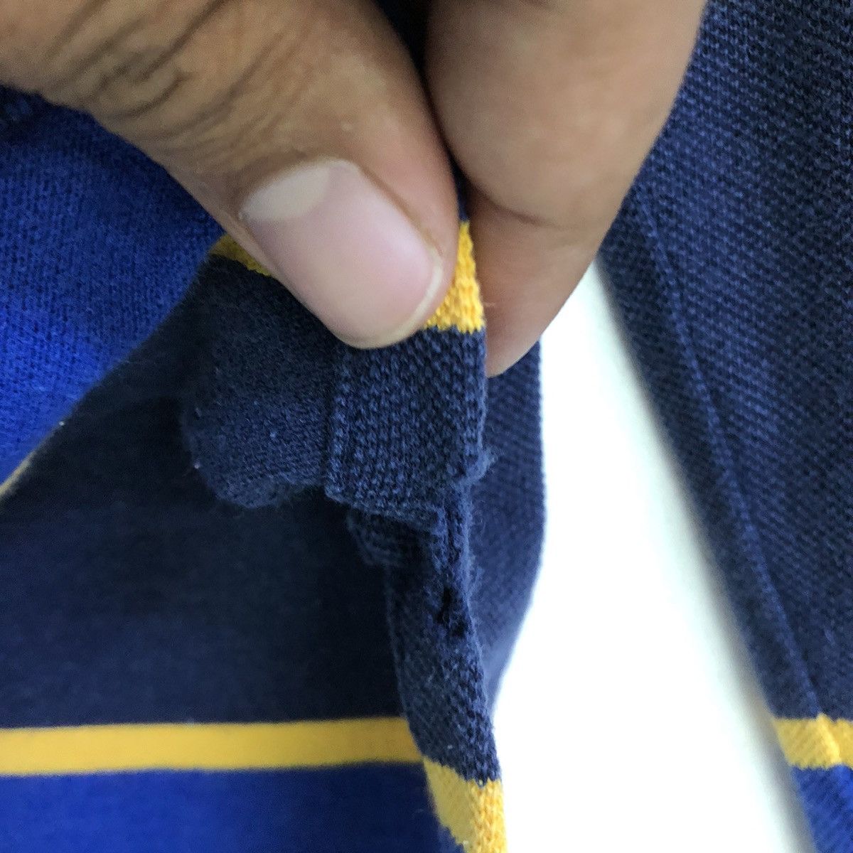 Polo Ralph Lauren Polo Ralph Lauren Pony Long Sleeve Collar Stripe Shirt Size US M / EU 48-50 / 2 - 7 Thumbnail