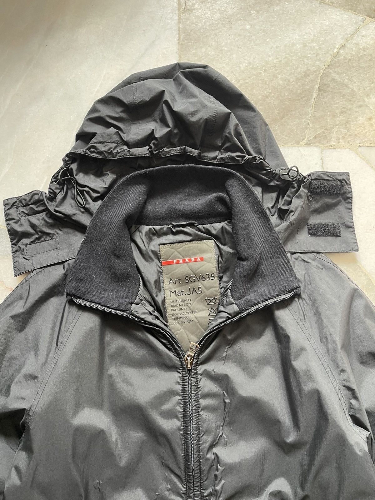 Prada Prada Ninja Hoodie Style Zipper Jacket 97 Size US M / EU 48-50 / 2 - 8 Thumbnail