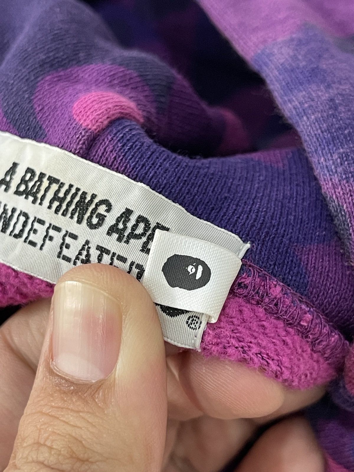 Undefeated BAPE x Undefeated purple camo Size US M / EU 48-50 / 2 - 7 Thumbnail