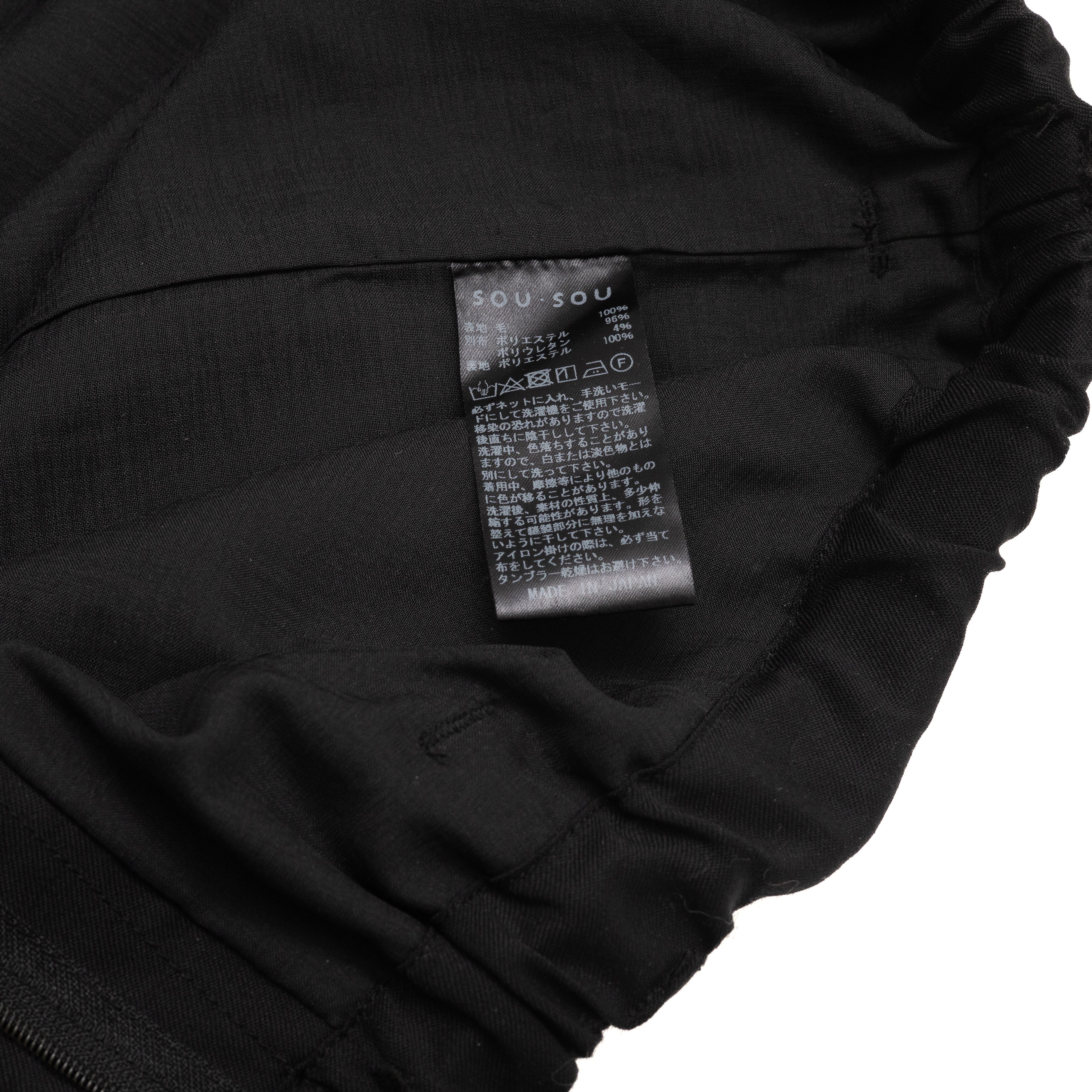 SOU SOU SOU SOU Wool Wide Harem Pants Size US 34 / EU 50 - 6 Thumbnail