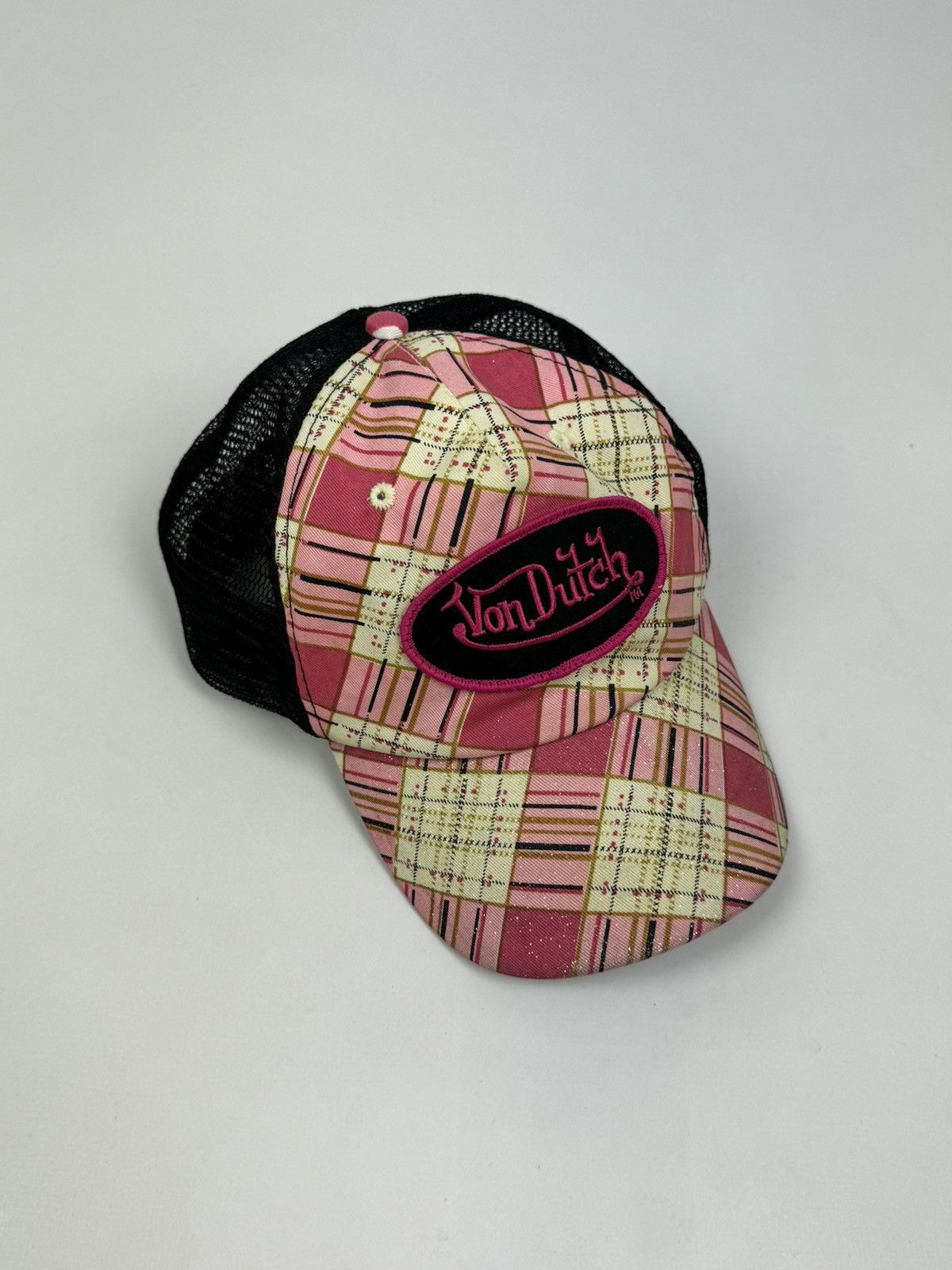 Von Dutch Vintage Von Dutch Cap Tracker Hat Plaid Size ONE SIZE - 1 Thumbnail