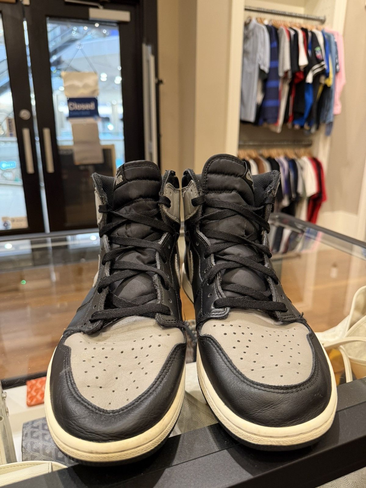 Jordan Brand Jordan 1 Retro High OG 'Shadow (2018)' Size US 12 / EU 45 - 5 Thumbnail