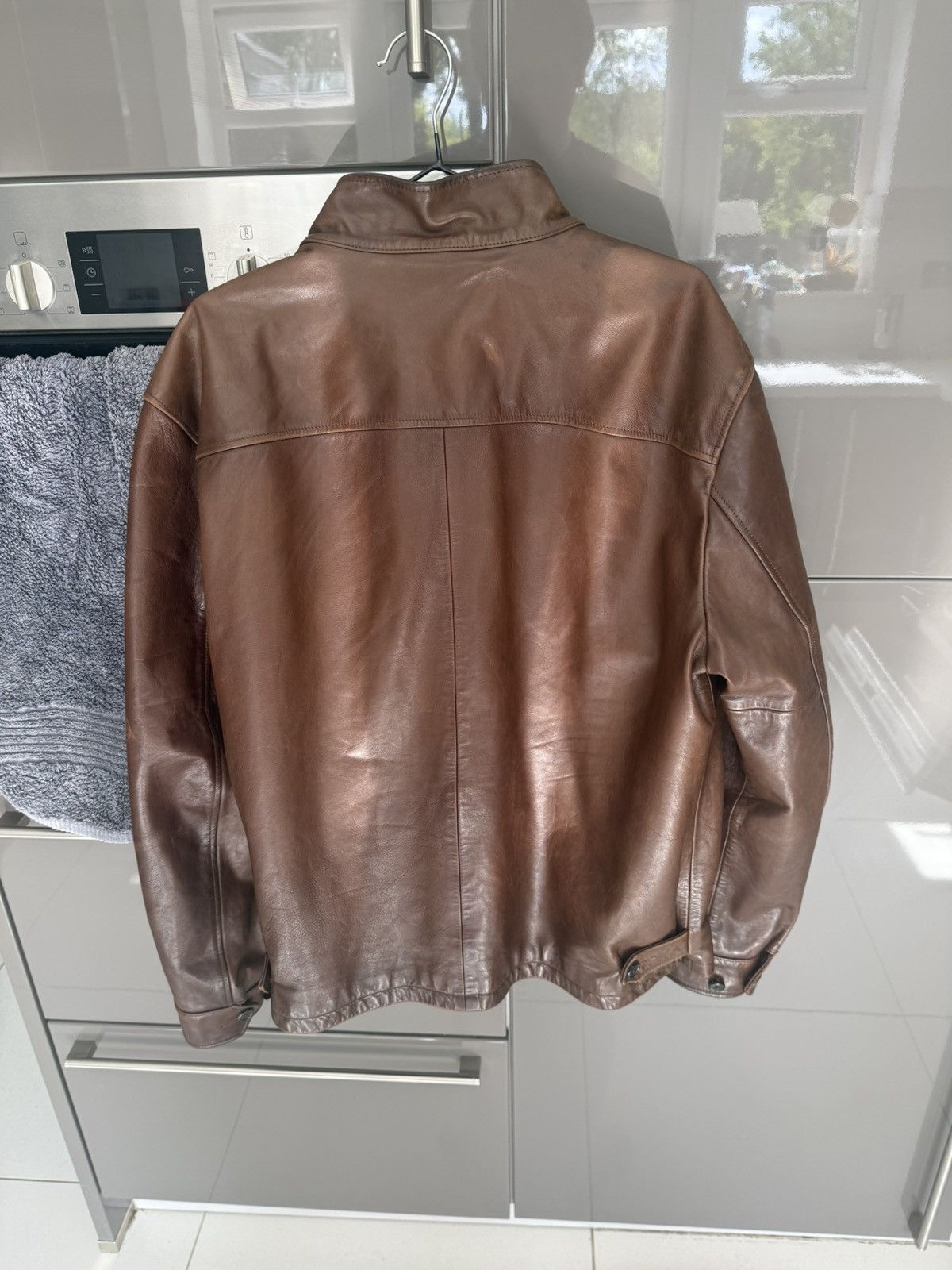 Ralph Lauren Ralph Lauren Maxwell Leather Jacket (XL) Size US XL / EU 56 / 4 - 2 Thumbnail