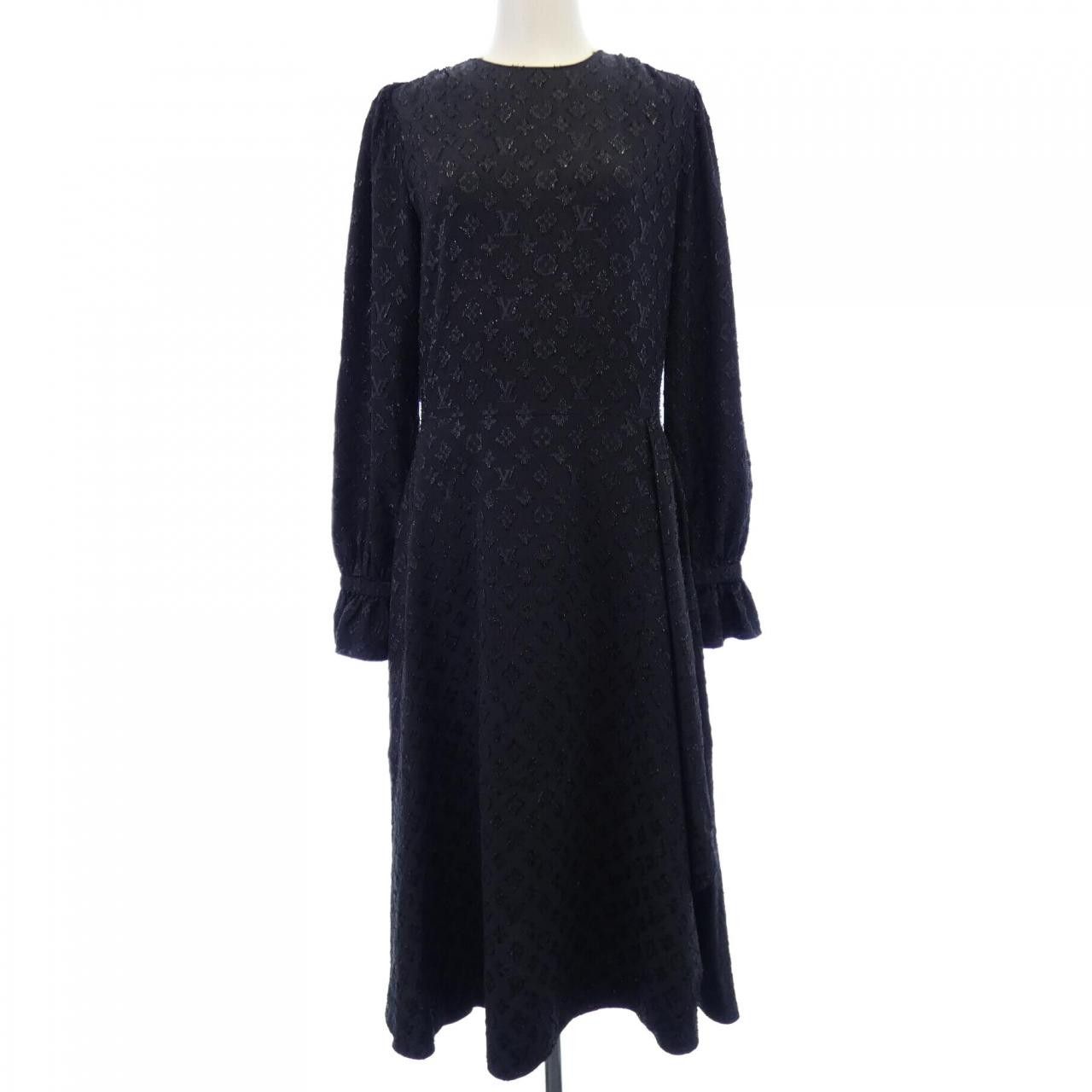 Louis Vuitton Louis Vuitton Louis Vuitton Monogram Sparkle Dress Textile Dresses FMRO75XGR DUTY FREE for USA Size ONE SIZE - 1 Thumbnail