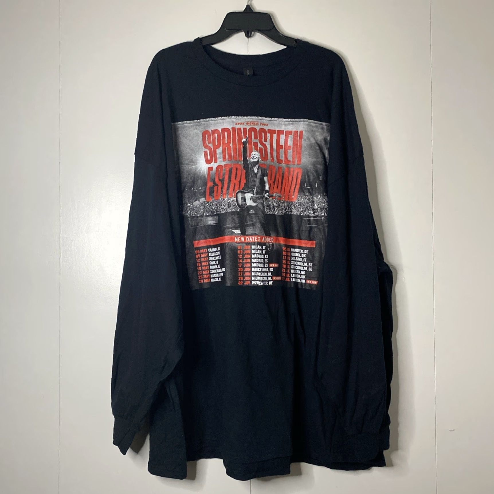 Vintage VINTAGE Bruce Springsteen & The E Street Band 2024 World Tour Long Sleeve Shirt 5XL Size US XXL / EU 58 / 5 - 4 Thumbnail