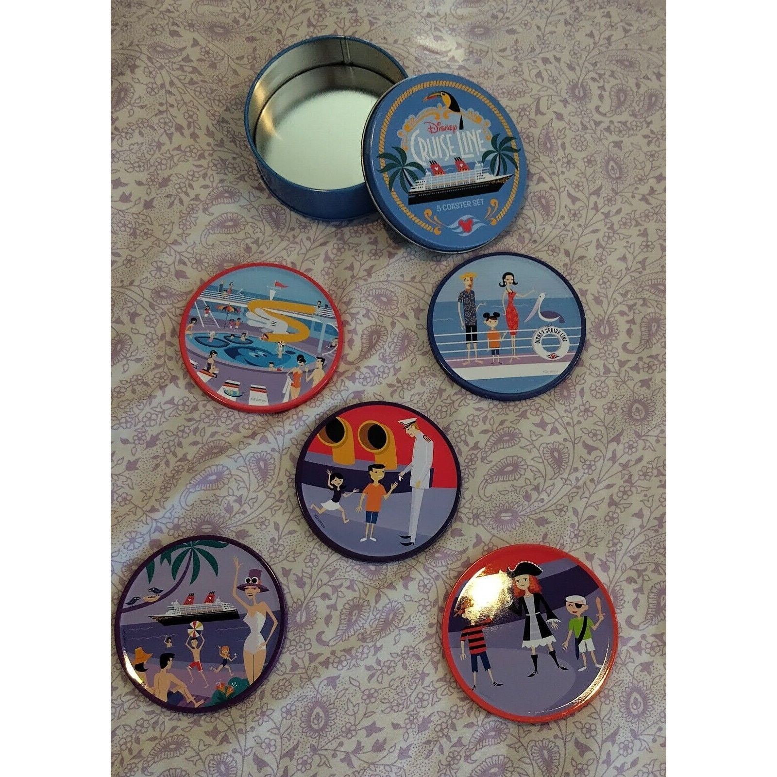 Disney Club 33 SHAG Disney Cruise Lines Exclusive Coaster Set Ltd. Size ONE SIZE - 2 Thumbnail