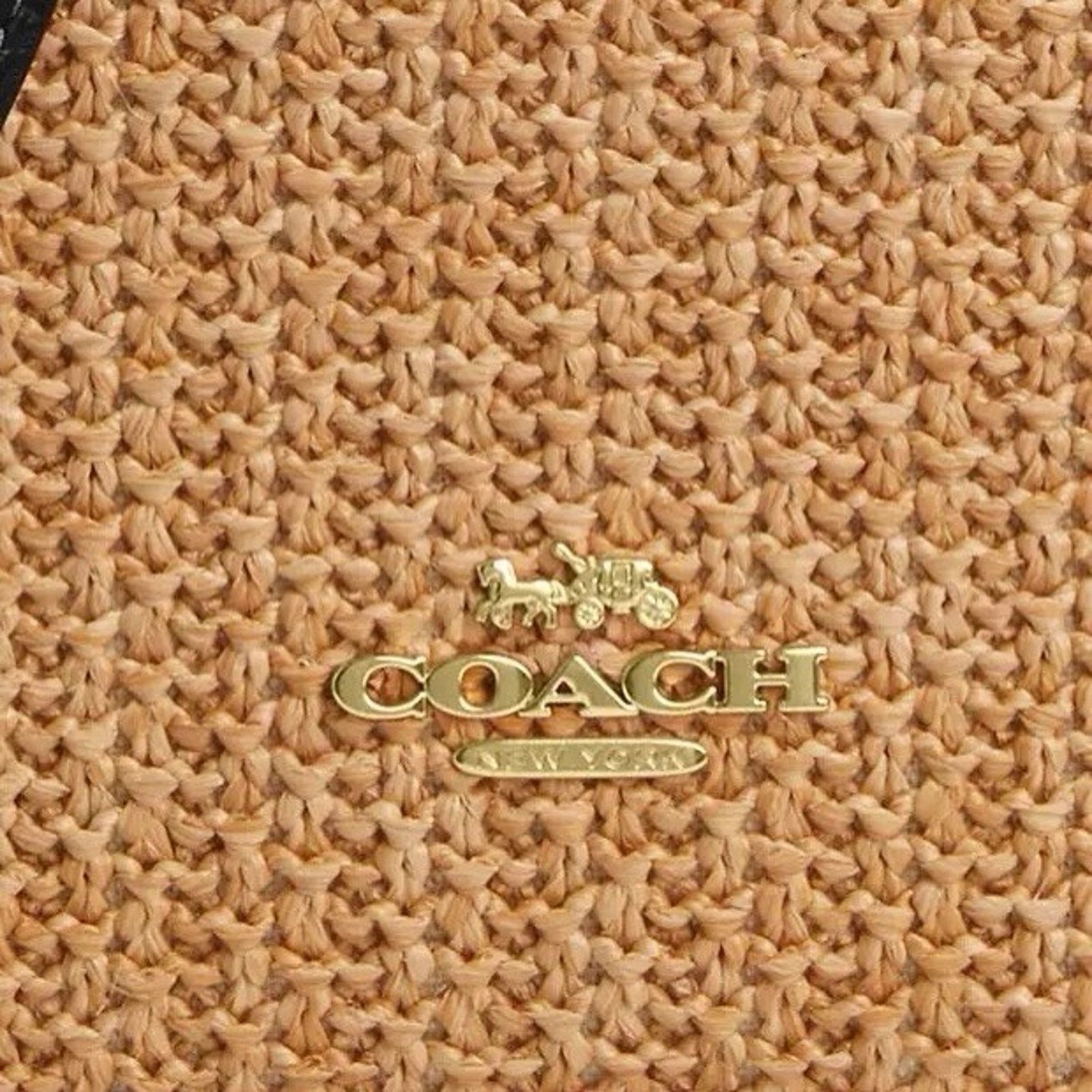 Coach NWT Coach Hadley Mini Crossbody Bag CAL61 Im/Toast/Black Size ONE SIZE - 11 Thumbnail