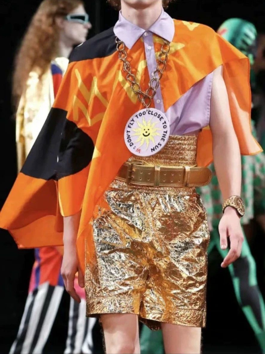 Walter Van Beirendonck Walter Van Beirendonck W&LT23ss Irregular Caped Top M NWT Size US M / EU 48-50 / 2 - 3 Thumbnail