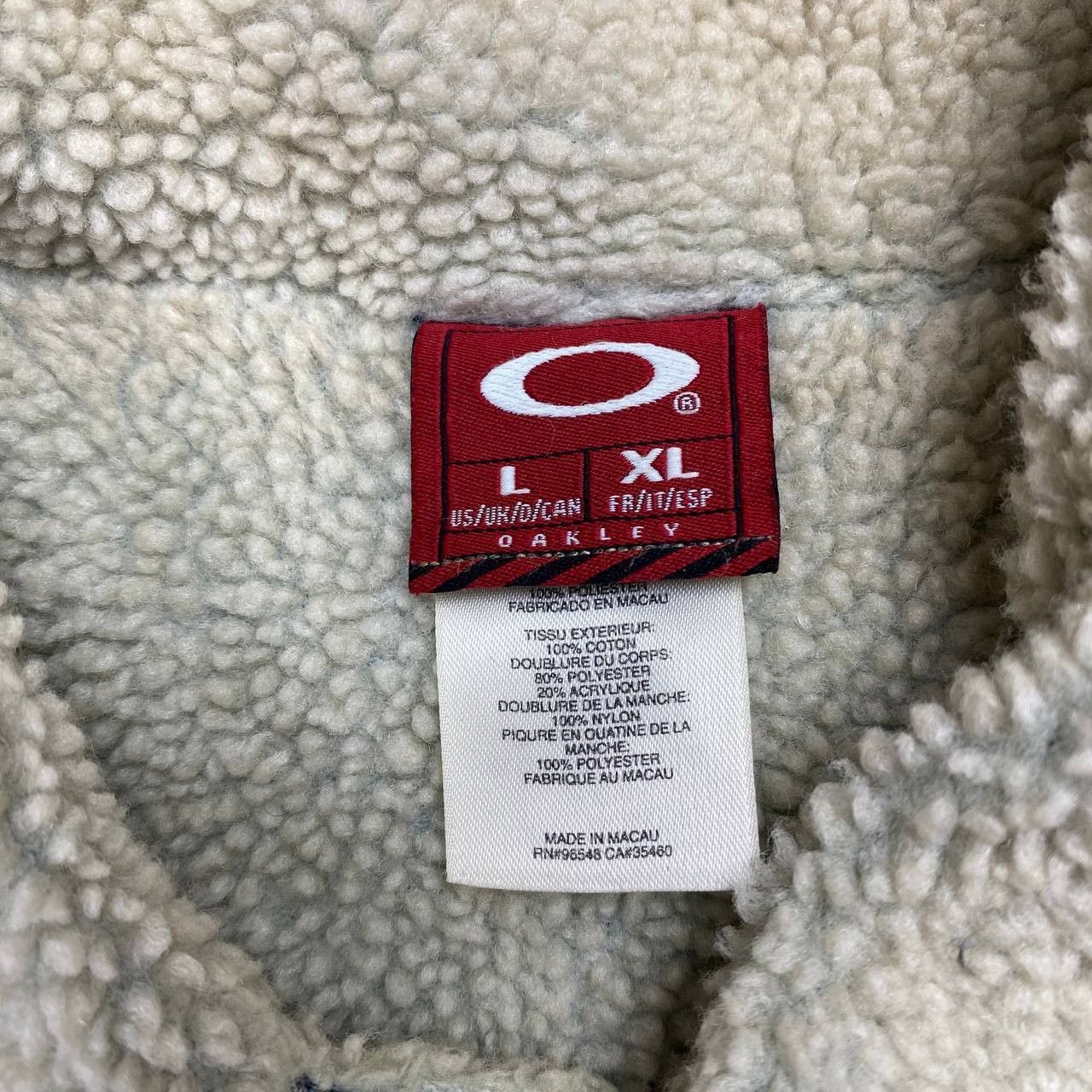 Oakley Rare Vintage Oakley Sherpa-Lined Denim Jacket — size L/X Size US XL / EU 56 / 4 - 6 Thumbnail