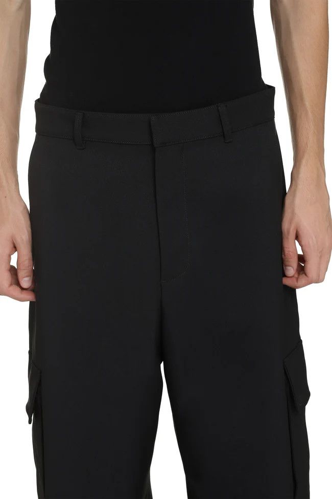 Off-White o1y0225 Cargo Pant in Black Size US 30 / EU 46 - 2 Thumbnail