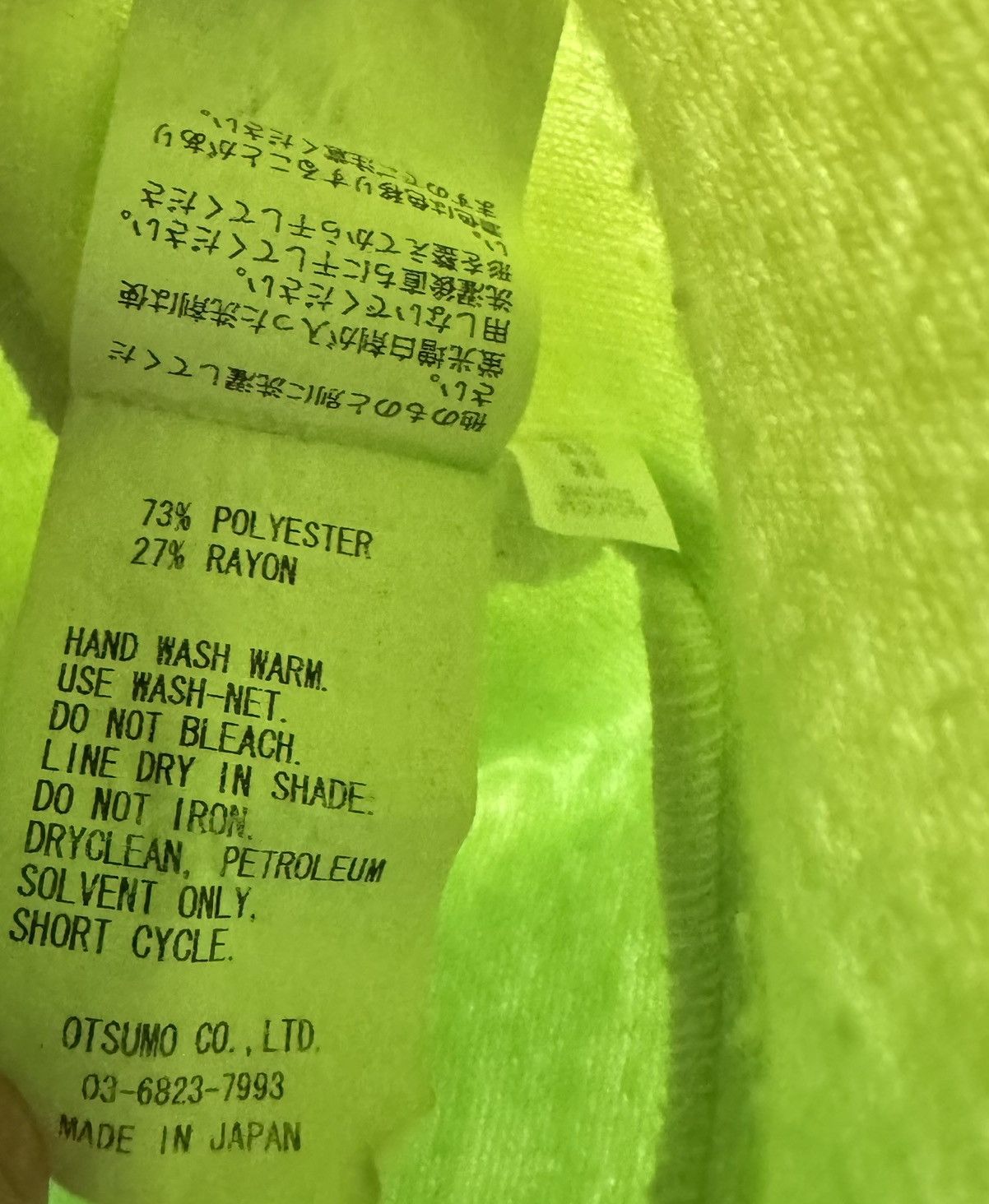 Cactus Plant Flea Market × Human Made CPFM Neon Green Cowboy Pullover Size Large Size US L / EU 52-54 / 3 - 7 Thumbnail