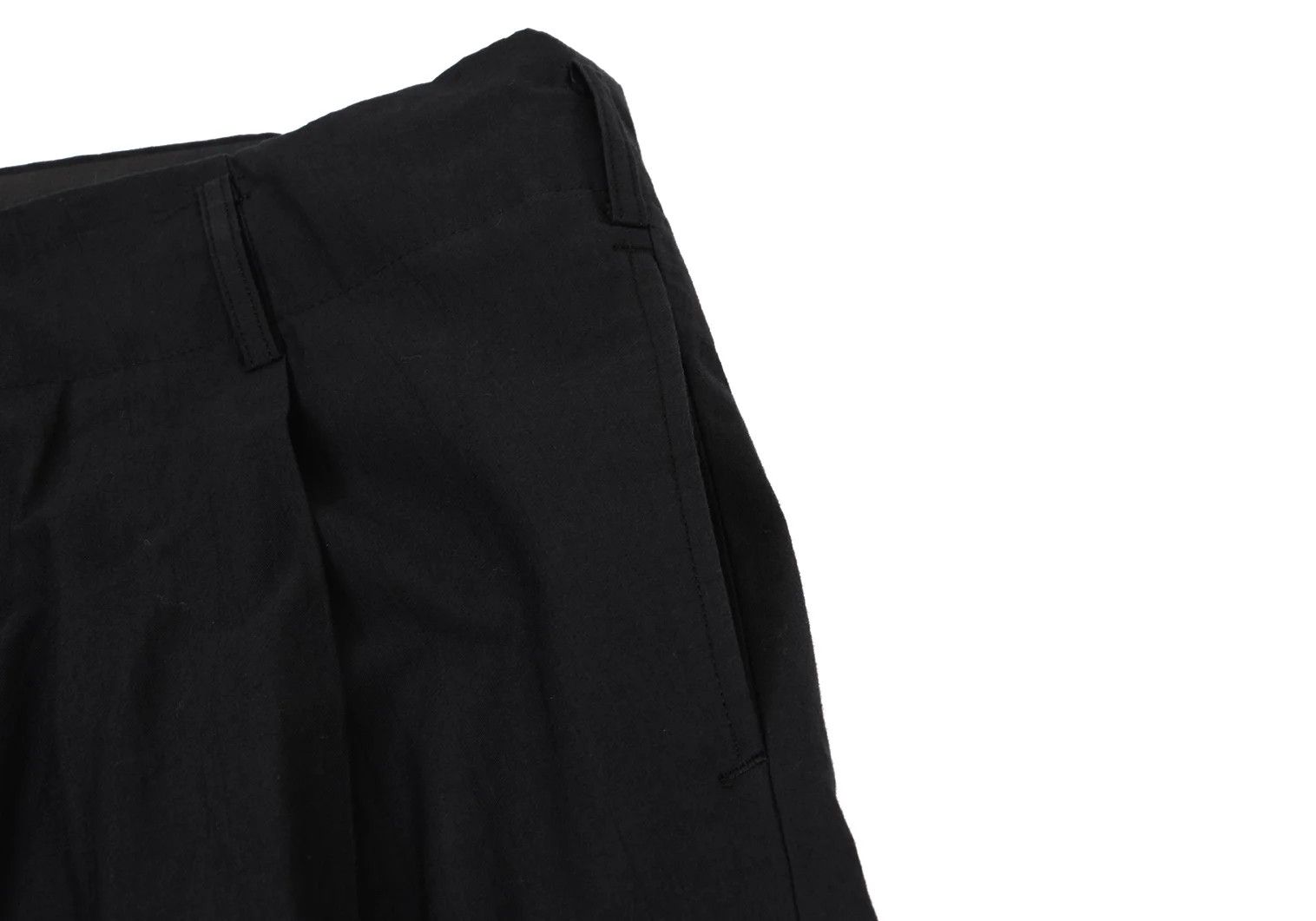 Yohji Yamamoto Yohji Yamamoto Cotton Tapered Pants Black S Size US 30 / EU 46 - 4 Thumbnail