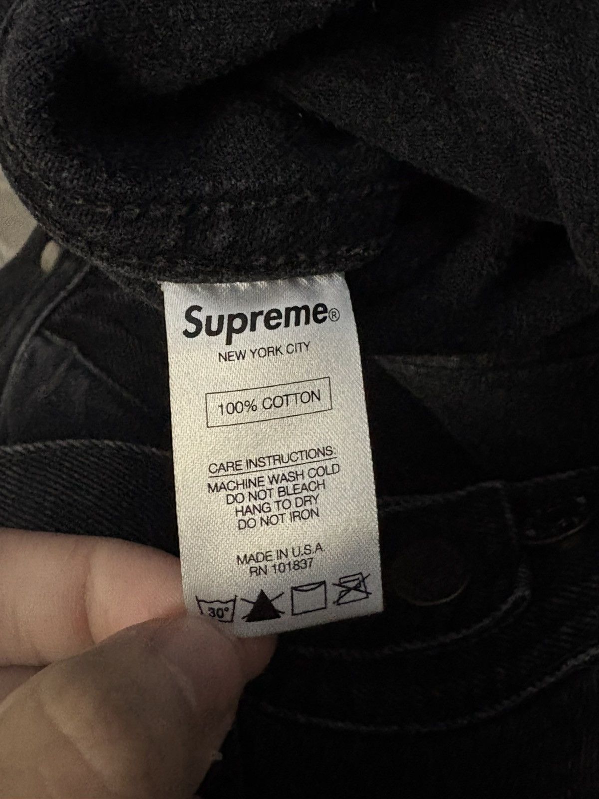 Supreme Supreme Playboy Denim Trucker Jacket SS14 Black Size US M / EU 48-50 / 2 - 5 Thumbnail