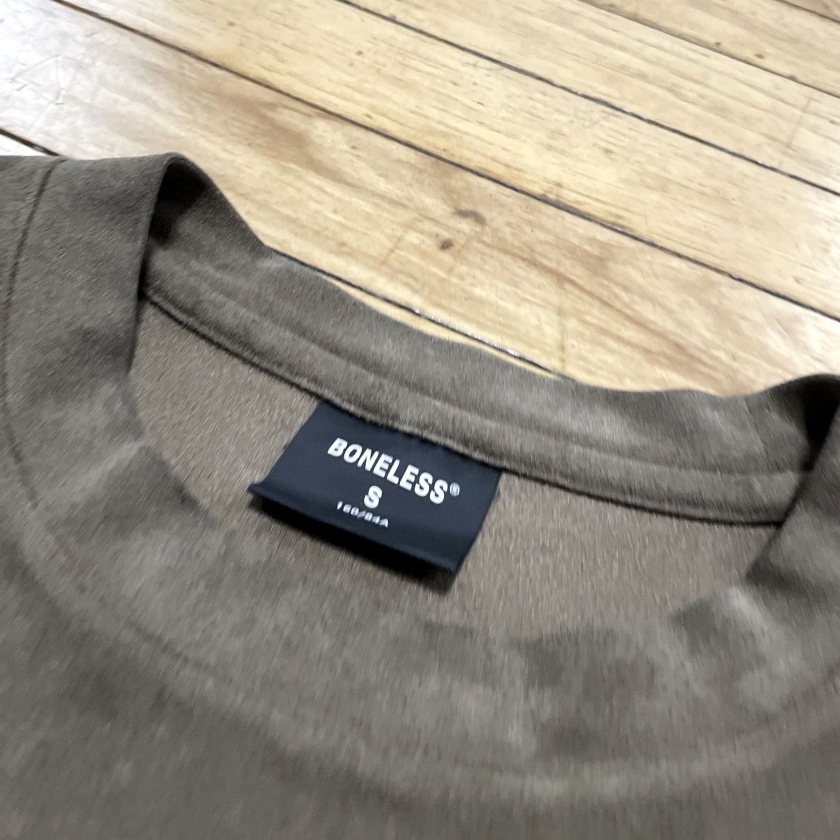 Vintage Boneless Crop T-Shirt Brown Size S Organic Material Faux Suede Spellout EUC Mens Shirt Short Sleeve Crew Neck Casual Regular WT Size US S / EU 44-46 / 1 - 3 Thumbnail