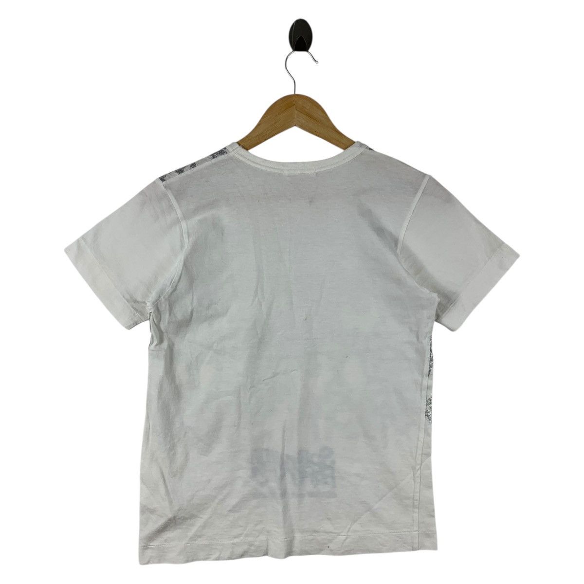 Comme des Garcons Comme des Garçons Sparkling Party Silver Glitter Graphic Tee Size US M / EU 48-50 / 2 - 4 Thumbnail
