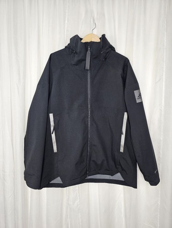 Adidas adidas MyShelter Rain.Rdy Rain Terrex Jacket Black Outdoor Size US XL / EU 56 / 4 - 4 Thumbnail