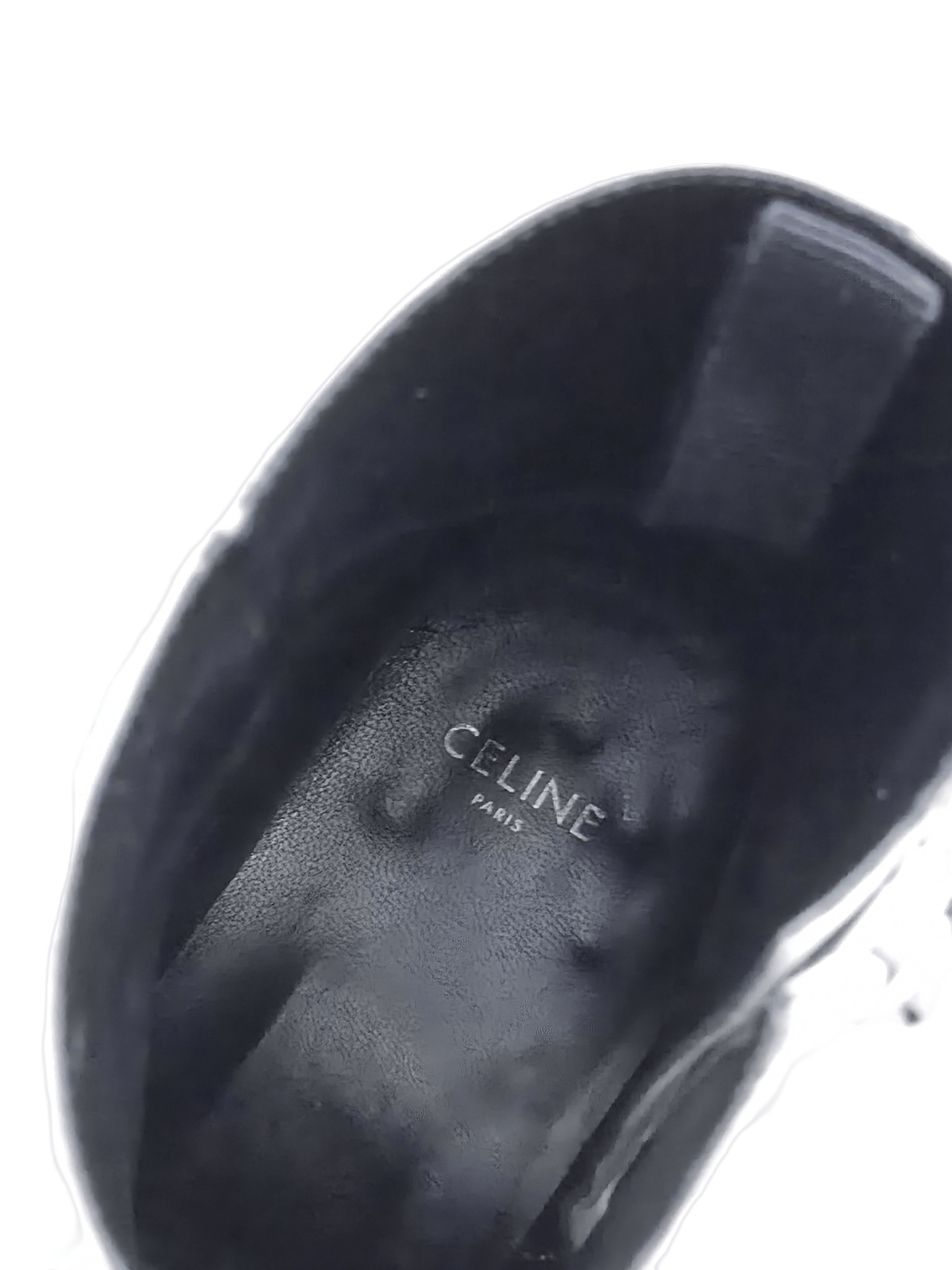 Celine Celine x Hedi Slimane SS19 White Leather Jacno Ankle Boots Size US 9 / EU 42 - 7 Thumbnail