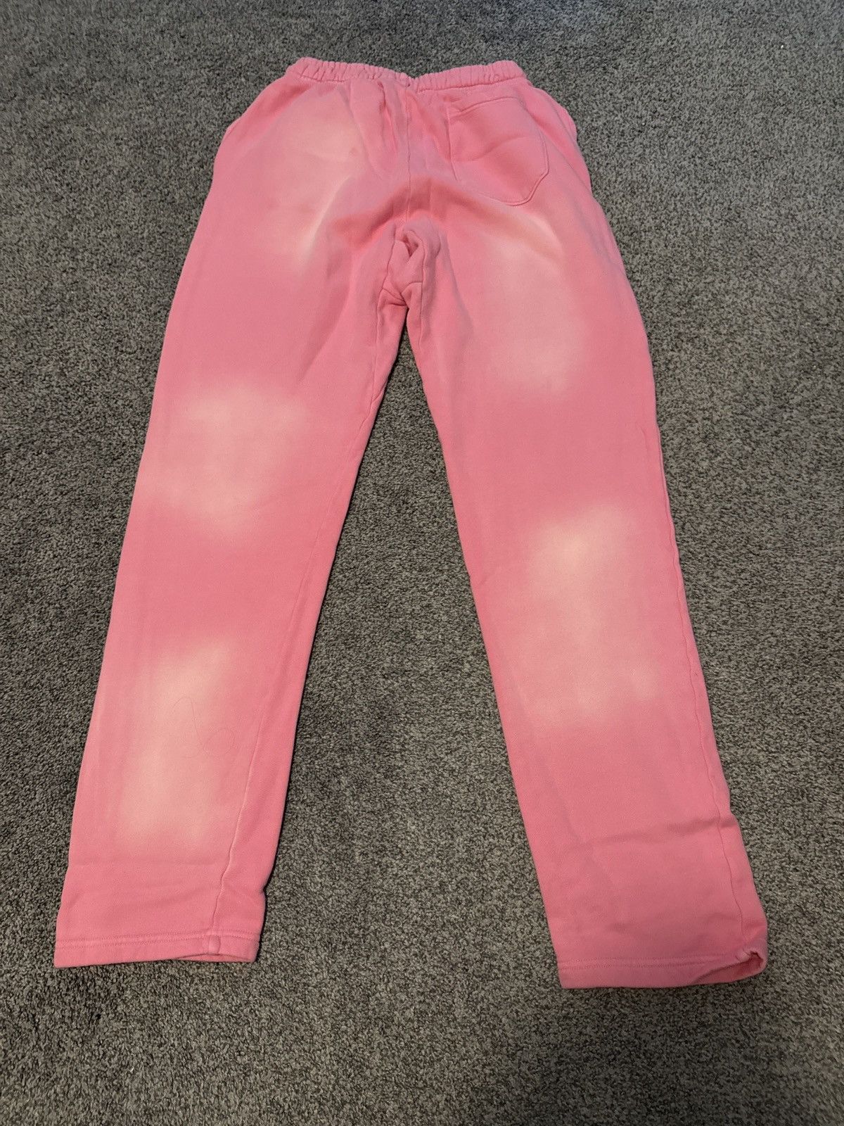 HELLSTAR Crazy Limited Hellstar Pink Grey Flame Sweats size Medium Size US 33 - 3 Thumbnail