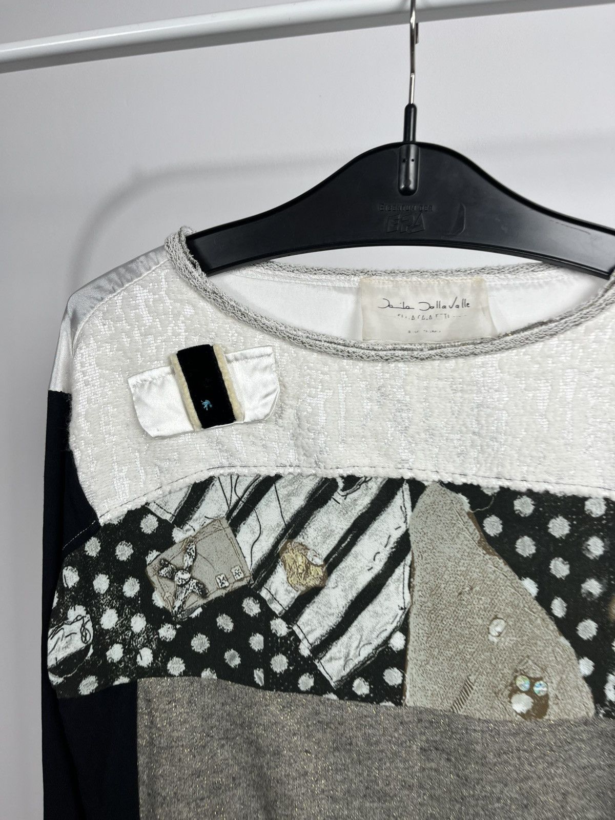 Elisa Cavaletti Elisa Cavaletti Patchwork Long Sleeve Top Women’s Italy S Size S / US 4 / IT 40 - 3 Thumbnail