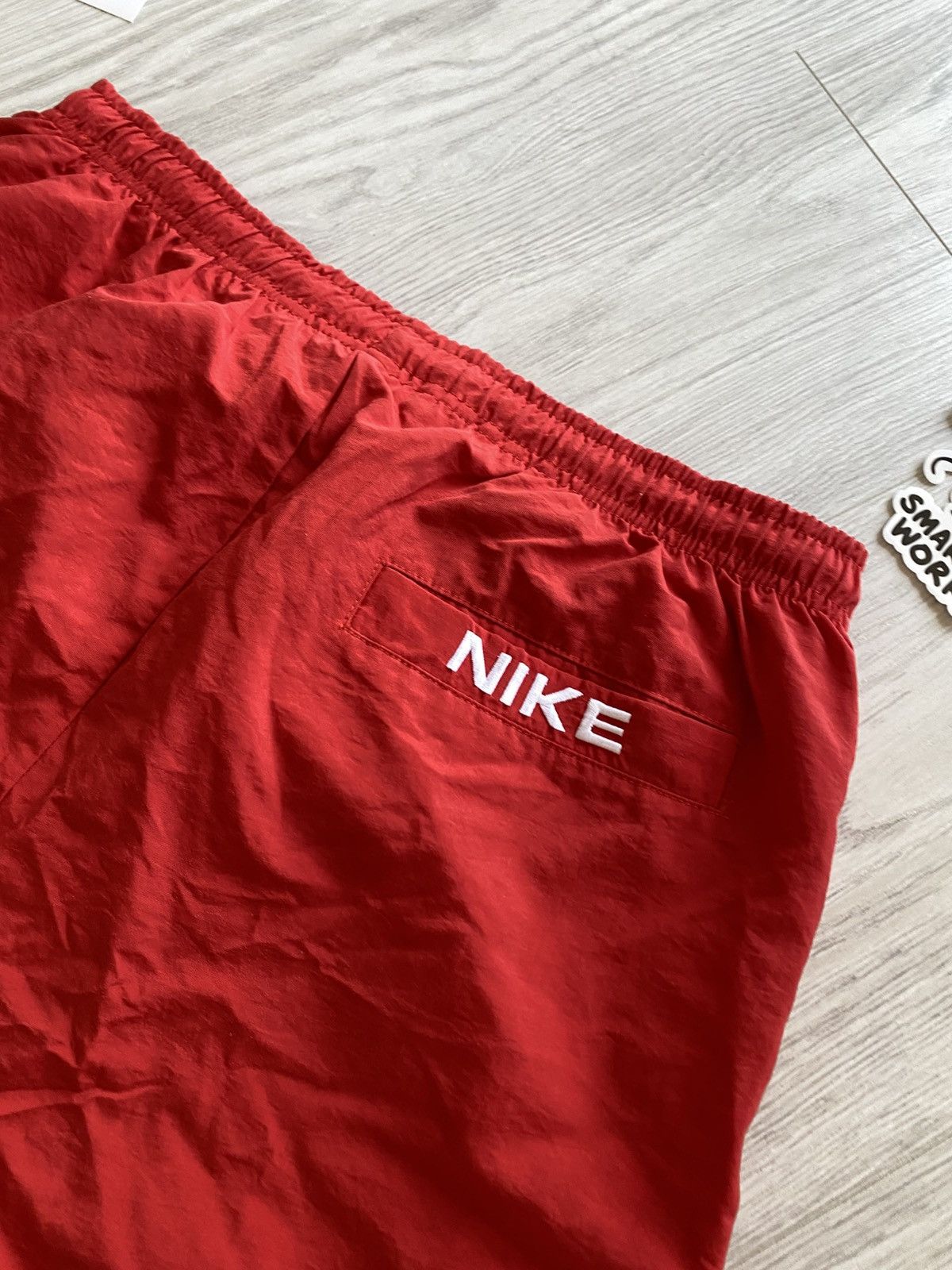 Nike × Vintage Vintage Nike Nylon Shorts Size US 34 / EU 50 - 4 Thumbnail