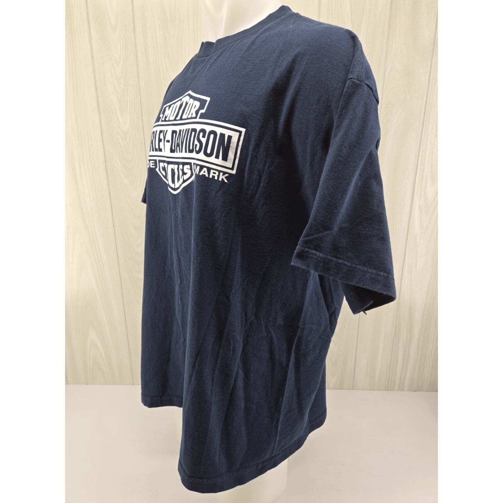 Harley Davidson Harley-Davidson T-Shirt Louisville Kentucky 2XL Mens Blue 2 Sided Graphic Print Crew Neck Short Sleeve Vintage No Size US XXL / EU 58 / 5 - 5 Thumbnail