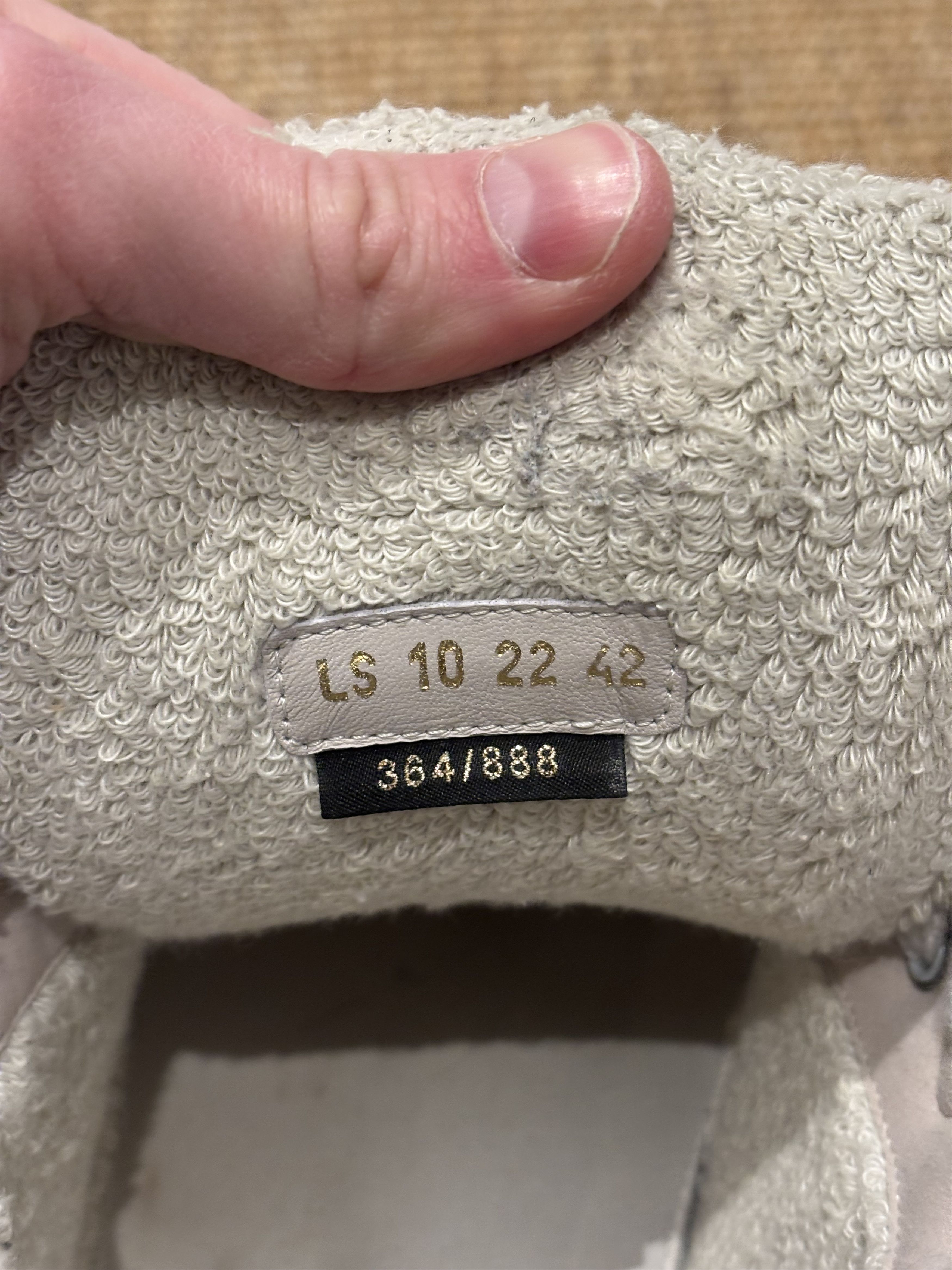 Dior Basket de luxe Dior B9S skater ERL daim crème en tbe Size US 9 / EU 42 - 14 Thumbnail