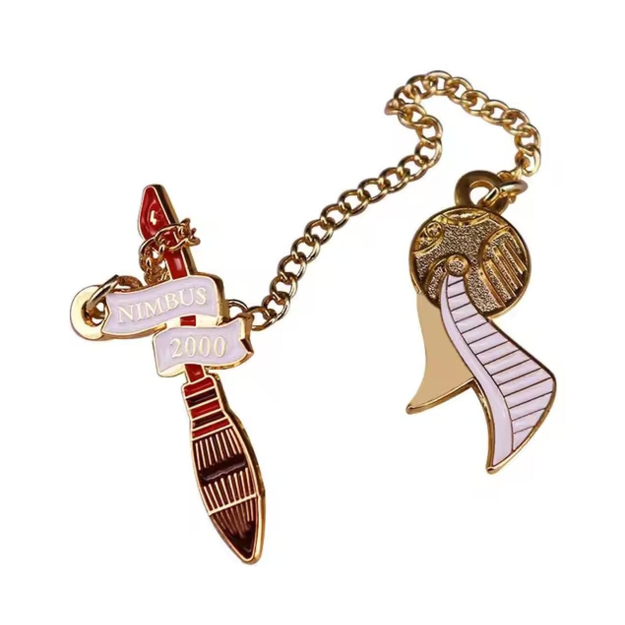 Japanese Brand The Nimbus 2000 Broomstick Harry Potter Enamel Pins 274-1 Size ONE SIZE - 1 Thumbnail