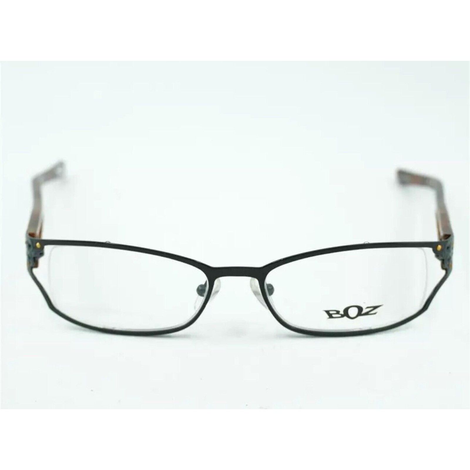 J.F. REY BOZ JF-REY PALACE 0090 BLACK BROWN CHEETAH EYEGLASSES Size ONE SIZE - 2 Thumbnail