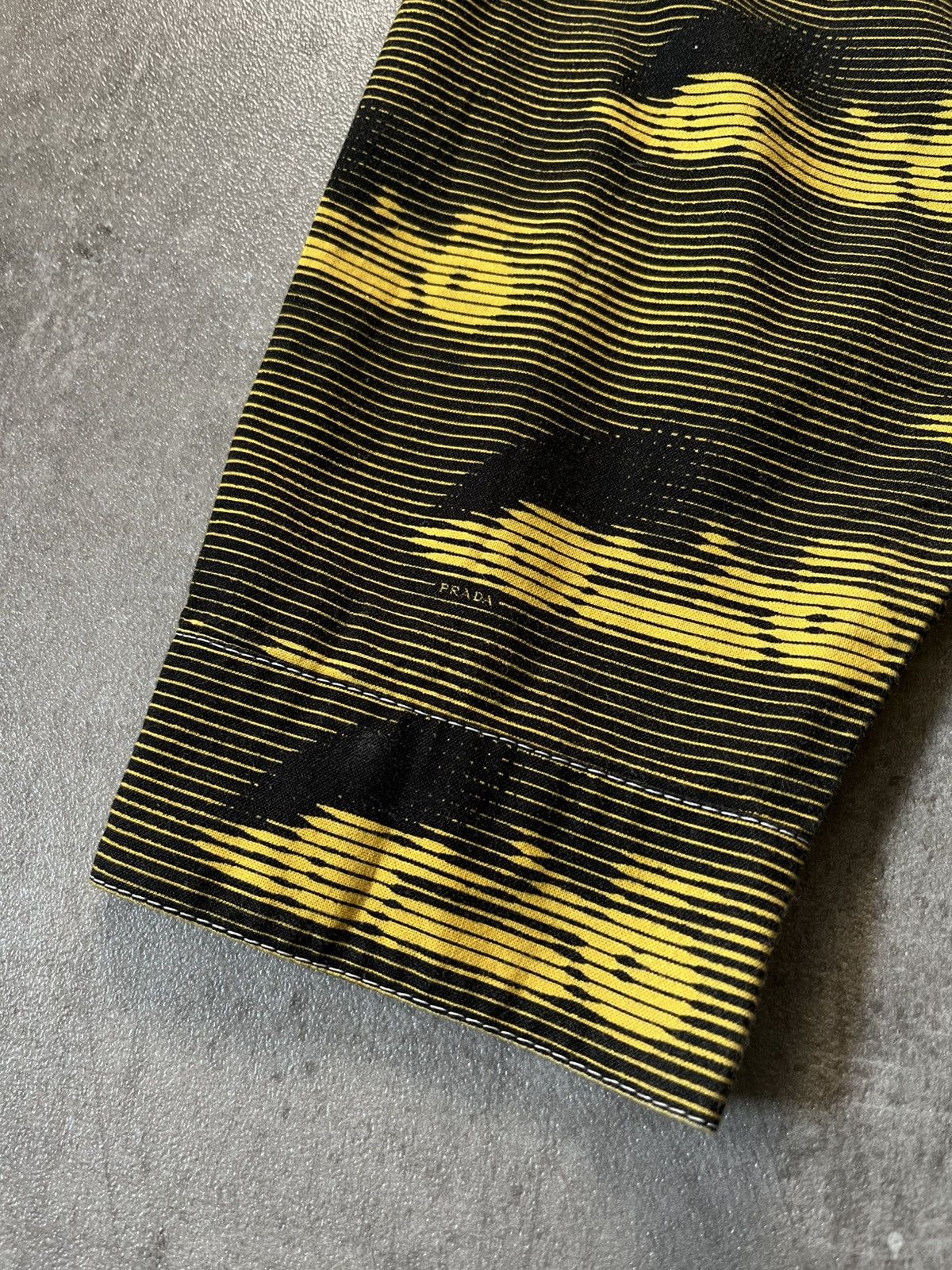 Prada Prada S/S 15 racing all over zip jacket yellow black Size US XL / EU 56 / 4 - 7 Thumbnail