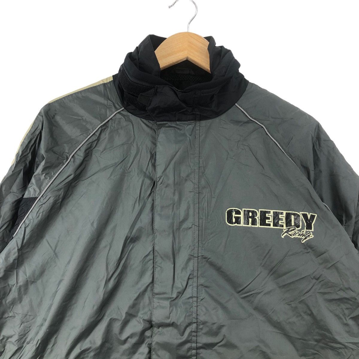Vintage Vintage GREEDY Racing Jacket Motosports Size US XL / EU 56 / 4 - 2 Thumbnail