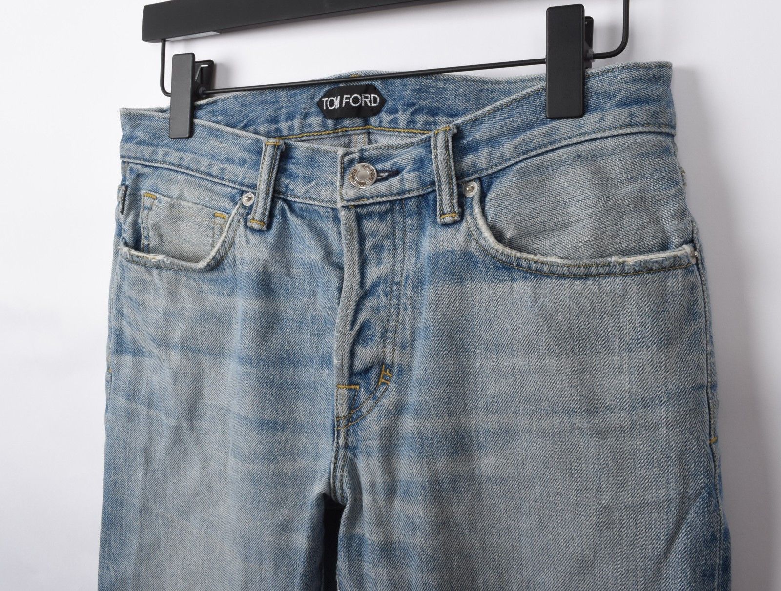 Tom Ford Tom Ford Men Jeans Slim Fit selvedge strong Size 31, S2096 Size US 31 - 4 Thumbnail