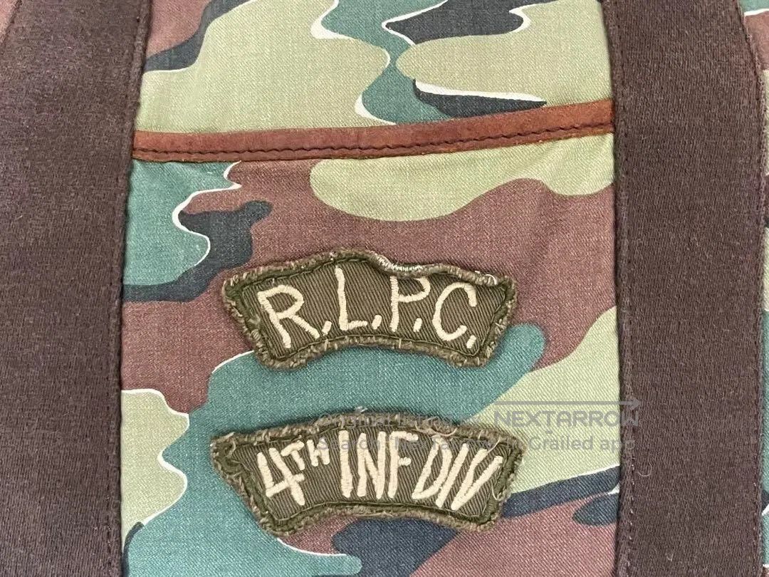 RRL Ralph Lauren Ralph Lauren Camouflage Boston Bag. Size ONE SIZE - 9 Thumbnail