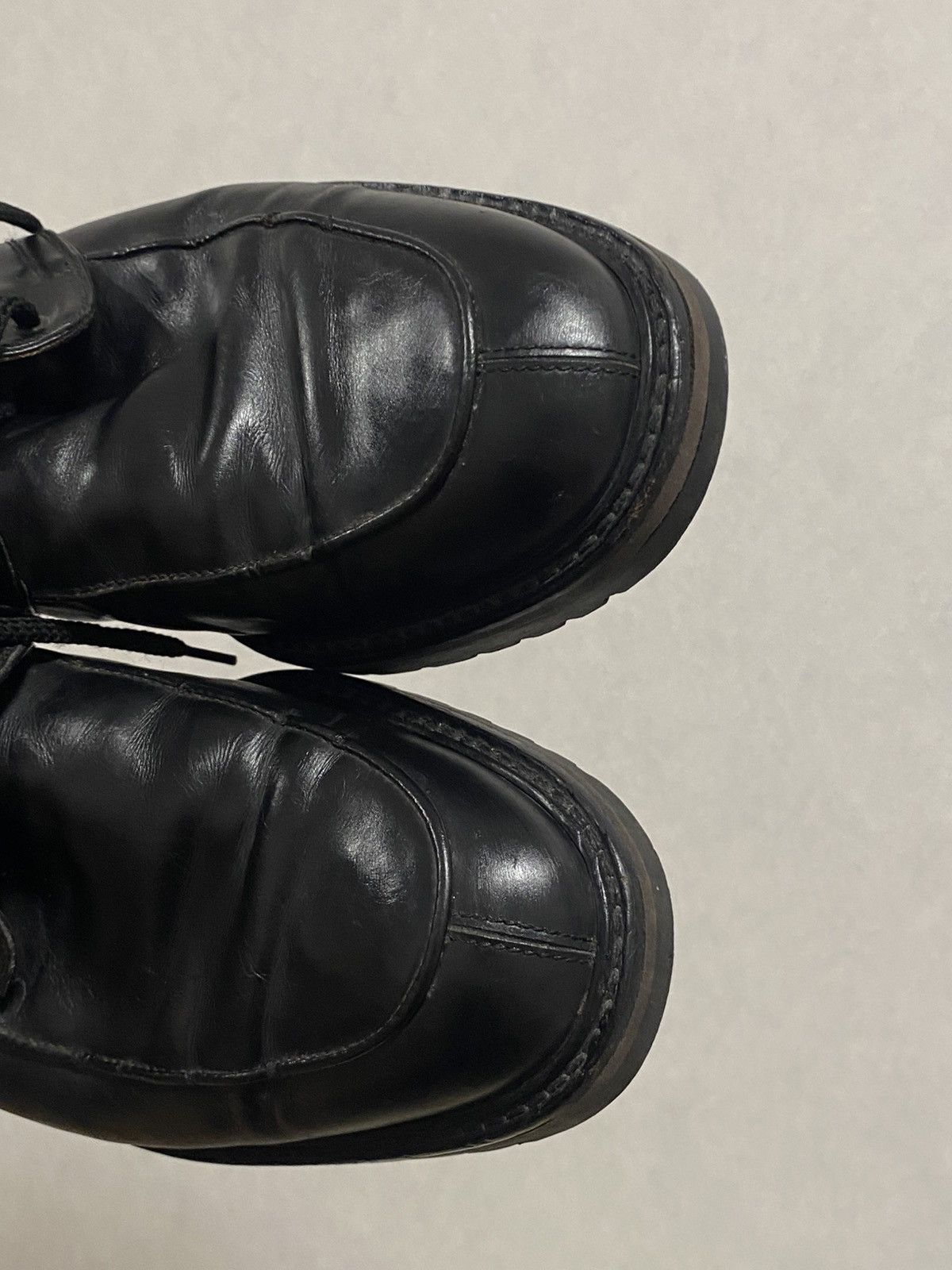 Giorgio Armani Giorgio Armani Vintage Black Leather Boots Size 8 / 42 Size US 9 / EU 42 - 6 Thumbnail