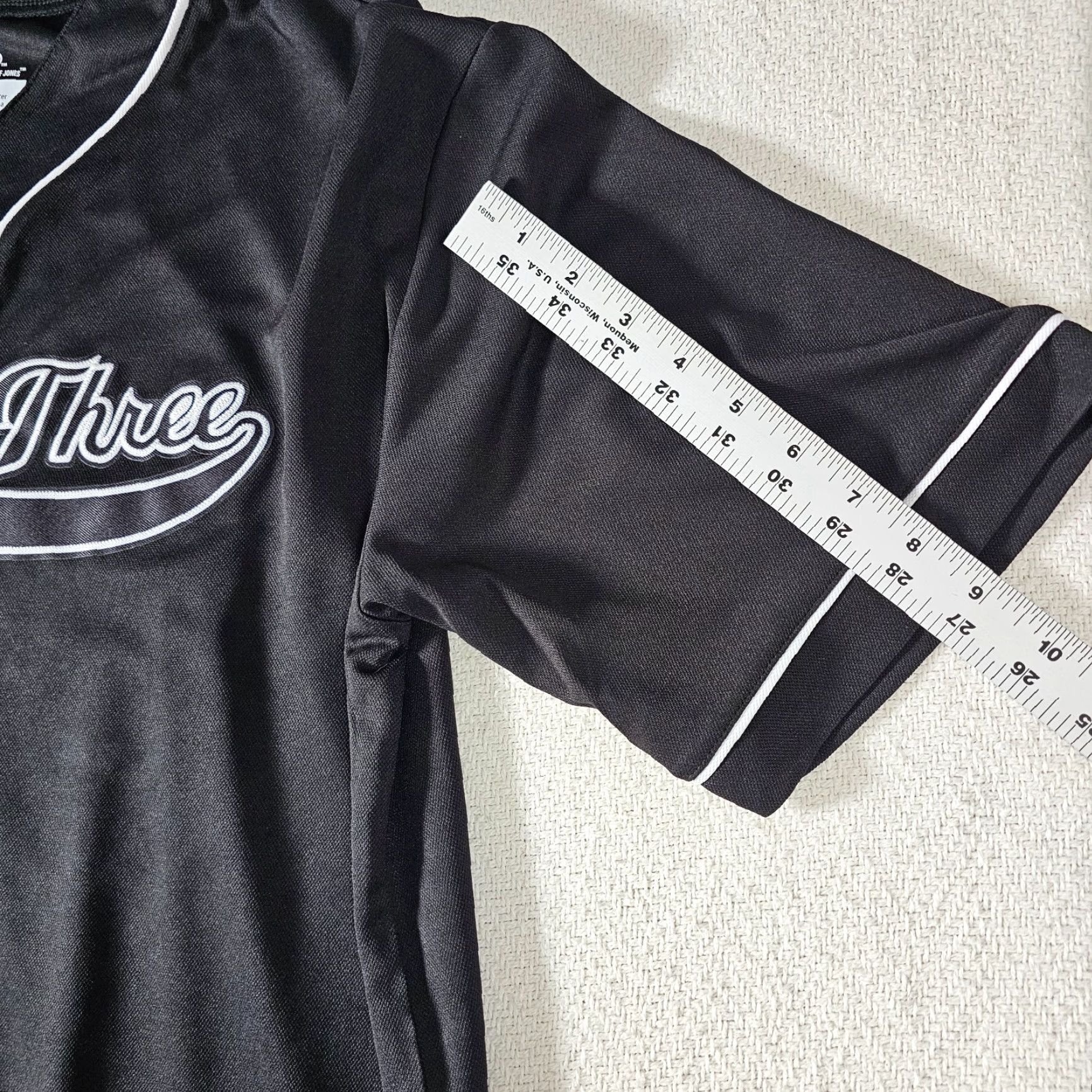 Vintage HERFF JONES 2023 Senior Baseball T-Shirt Unisex Adult Medium Black Contrast Stitching Size M / US 6-8 / IT 42-44 - 6 Thumbnail