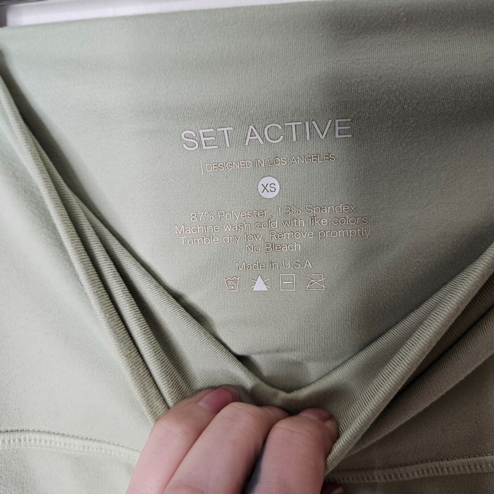 Other Set Active Green Luxform High Waist Slimming Biker Shorts XS Size 25" / US 0 / IT 36 - 4 Thumbnail