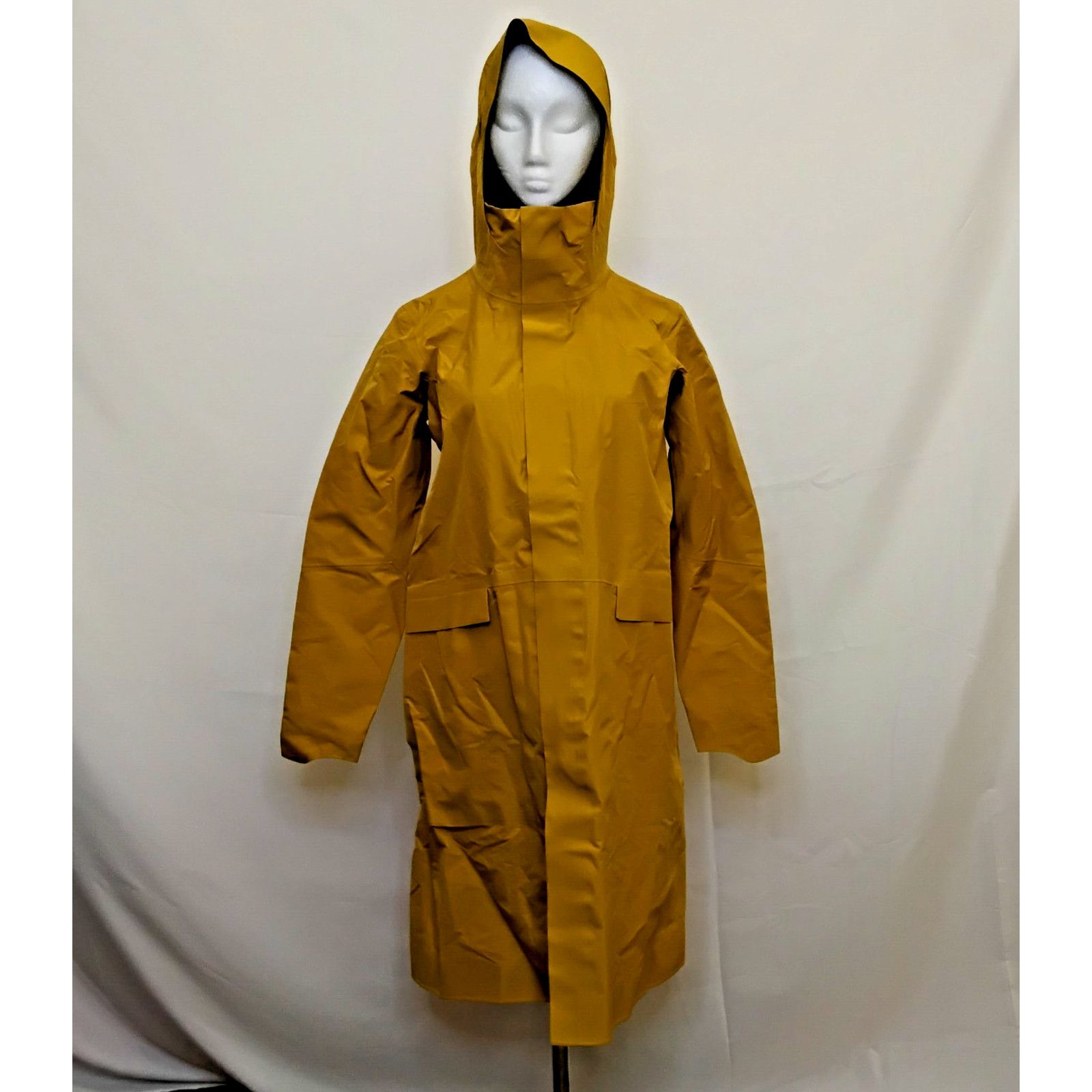 Other Viev Gemma - Long Rain Jacket Women's S Yellow Gore-Tex Size S / US 4 / IT 40 - 2 Thumbnail