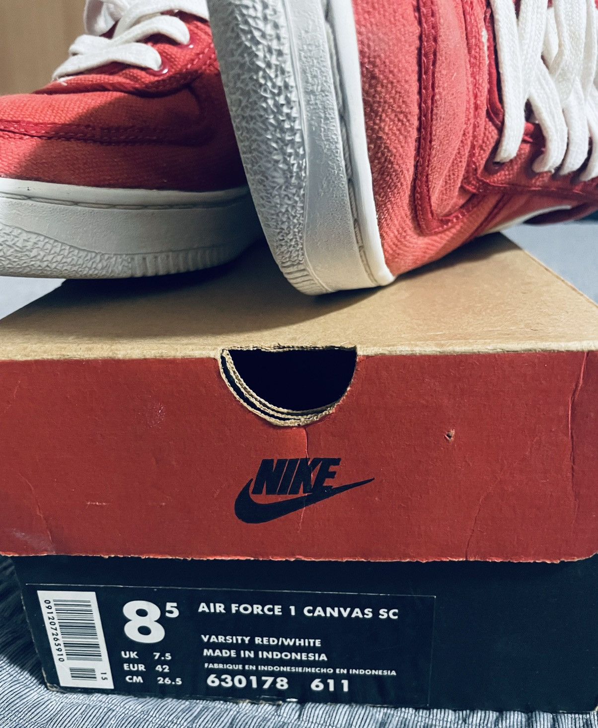 Nike nike air force sc cvs Size US 8.5 / EU 41-42 - 3 Thumbnail