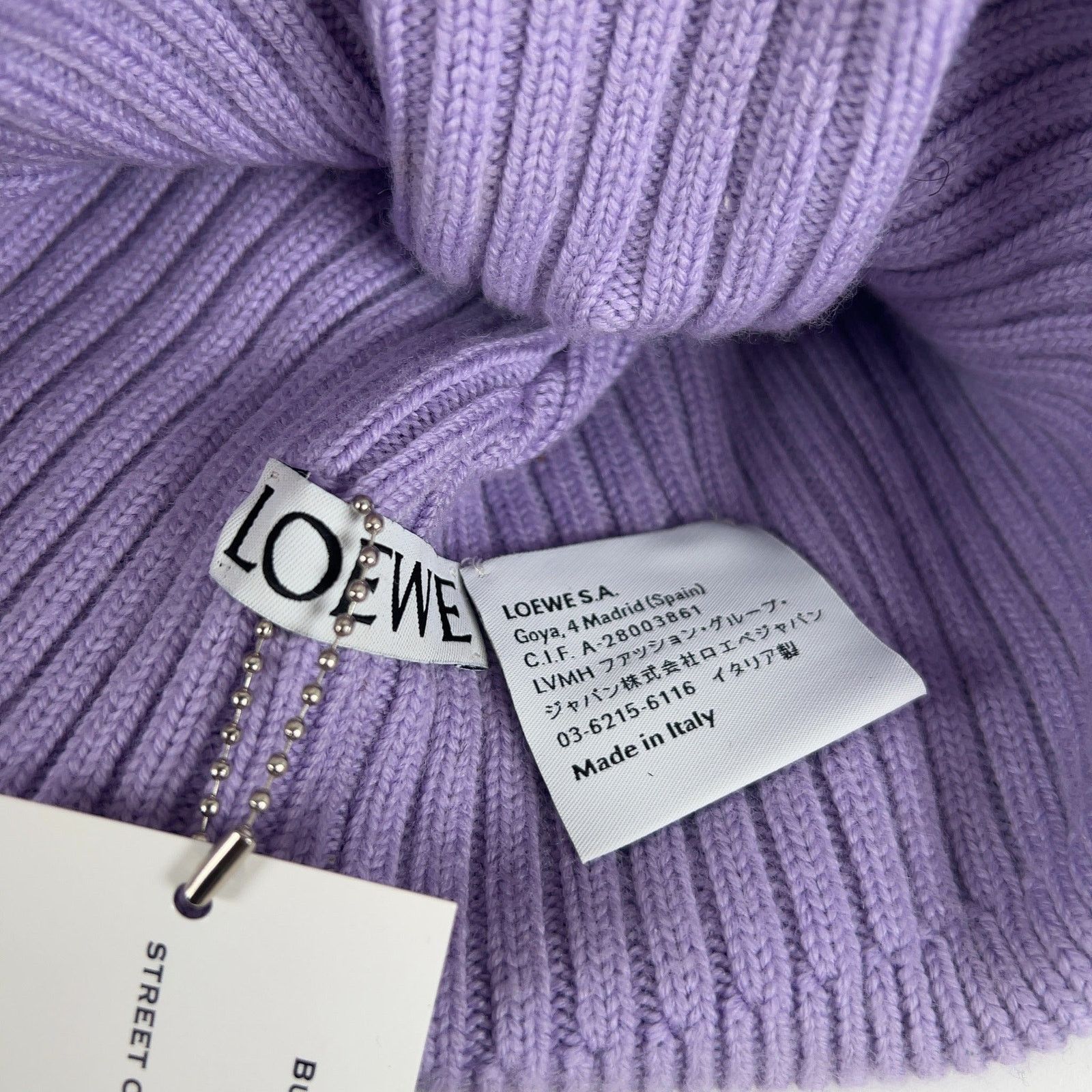 Loewe Loewe Wool Spell Out Hat Size ONE SIZE - 6 Thumbnail