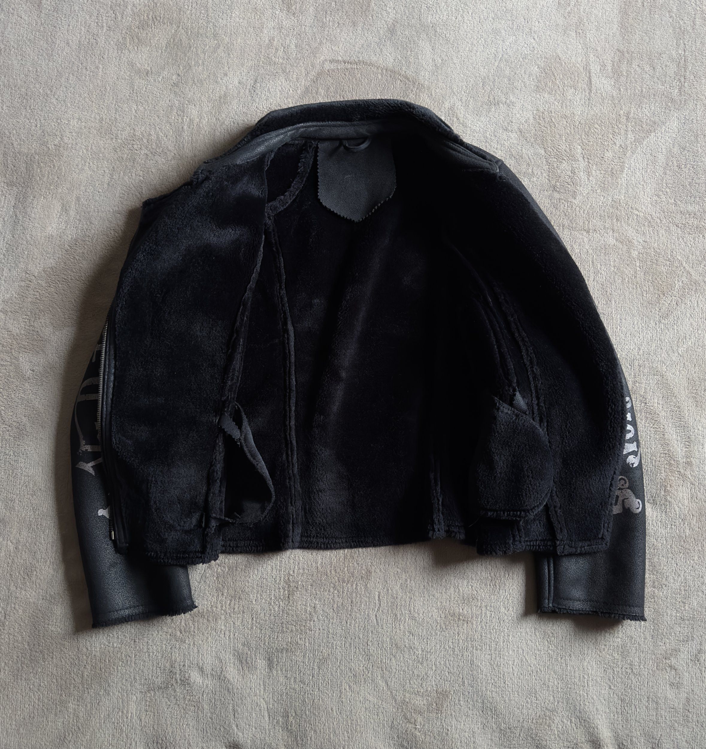 Von Dutch Von Dutch Faux Shearling Moto Jacket Size M / US 6-8 / IT 42-44 - 7 Thumbnail