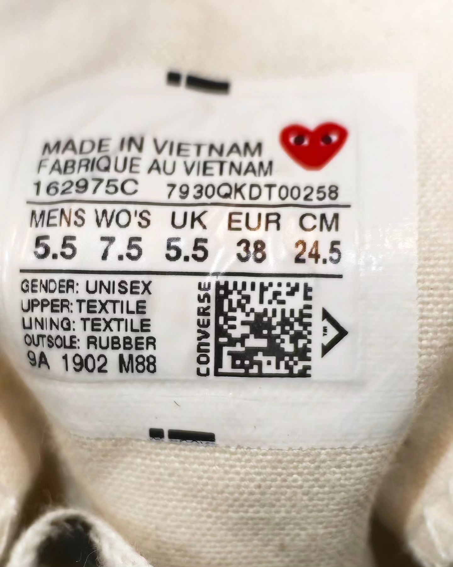 Comme des Garcons PLAY Comme Des Garcons Play MULTI-HEART Size US 5.5 / EU 38 - 9 Thumbnail