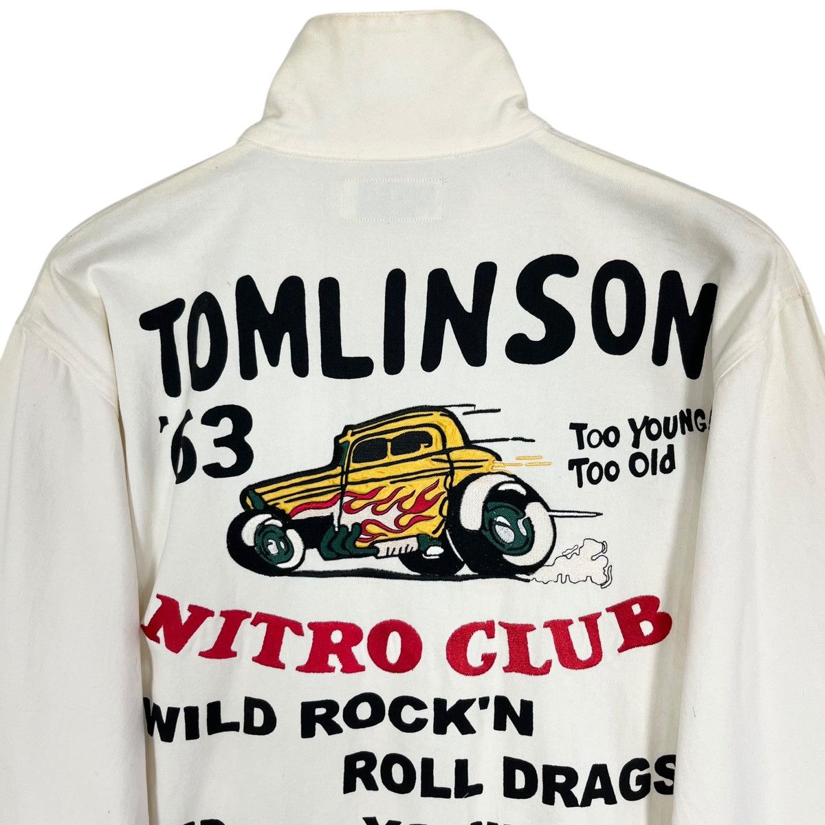 Vintage Vintage Hot Rod Rock ‘N Roll Drag Embroidery Zipper Jacket Size US L / EU 52-54 / 3 - 4 Thumbnail