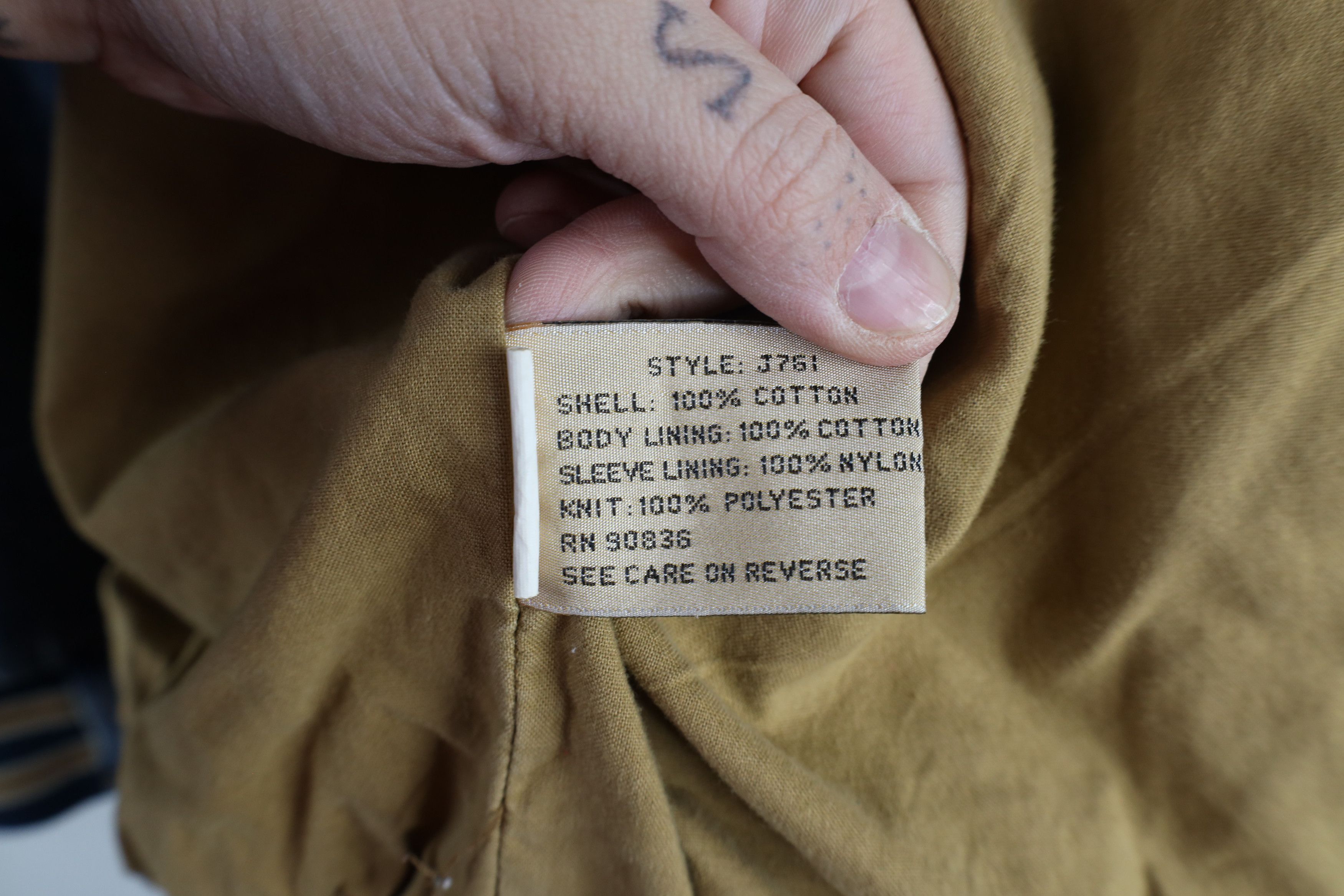 Vintage Vintage 90s Streetwear Eugene Hardwoods Denim Varsity Jacket Size US L / EU 52-54 / 3 - 12 Thumbnail