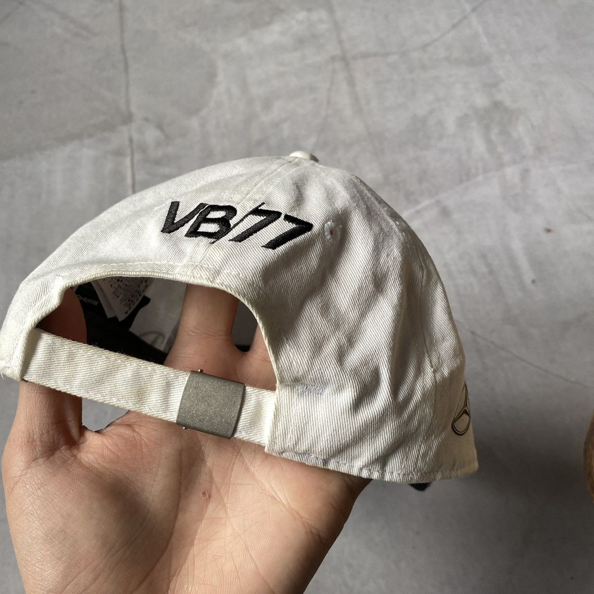 Mercedes-Benz × Vintage Vintage Mercedes Benz Hype Cap Hat Logo 90s Y2K Petronas Size ONE SIZE - 3 Thumbnail