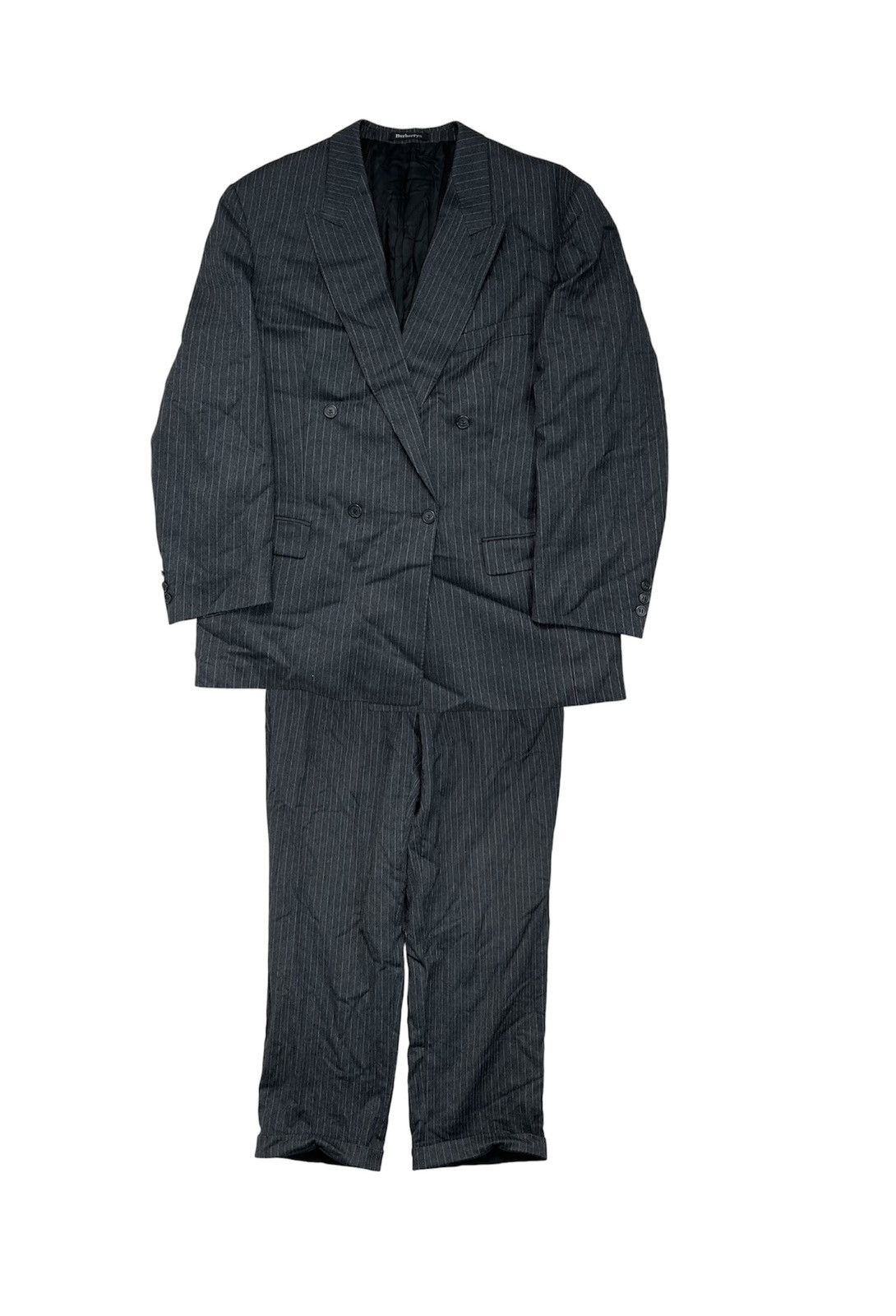 Burberry × Vintage Double-Breasted Blazer + Pants Burberry vintage 90’s Size US XL / EU 56 / 4 - 1 Thumbnail