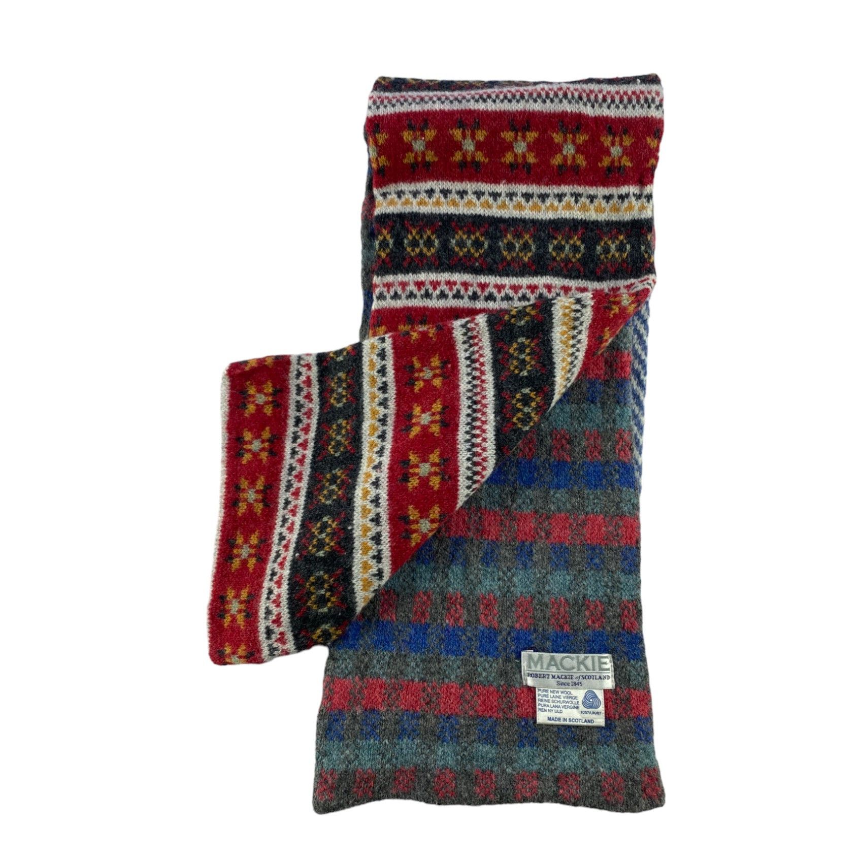 Vintage Robert Mackie Scarf / Muffler / Neckwear - WW817 Size ONE SIZE - 4 Thumbnail