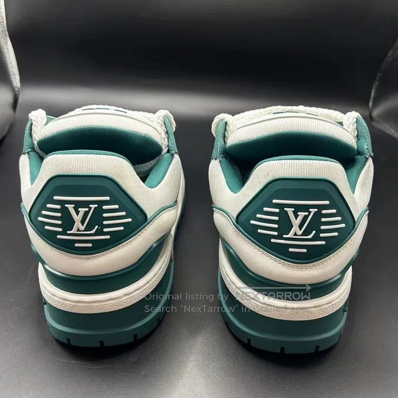 Louis Vuitton Louis Vuitton Green Fat Ding shoes Size US 8 / EU 41 - 3 Thumbnail