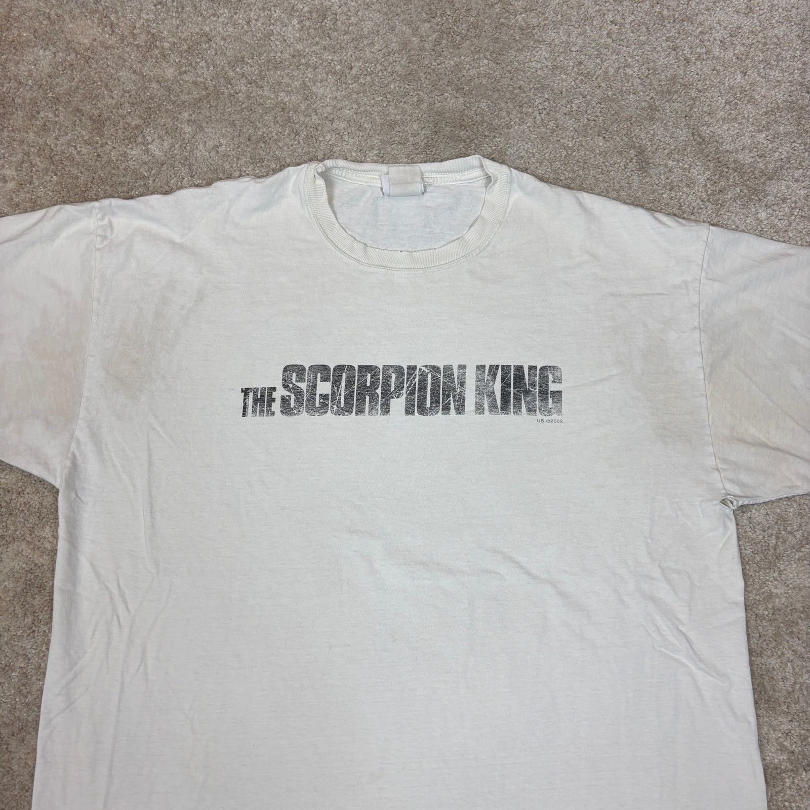 Jerzees × Vintage VTG 2002 The Mummy The Scorpion King Movie Promo Shirt 2XL Size US XXL / EU 58 / 5 - 2 Thumbnail