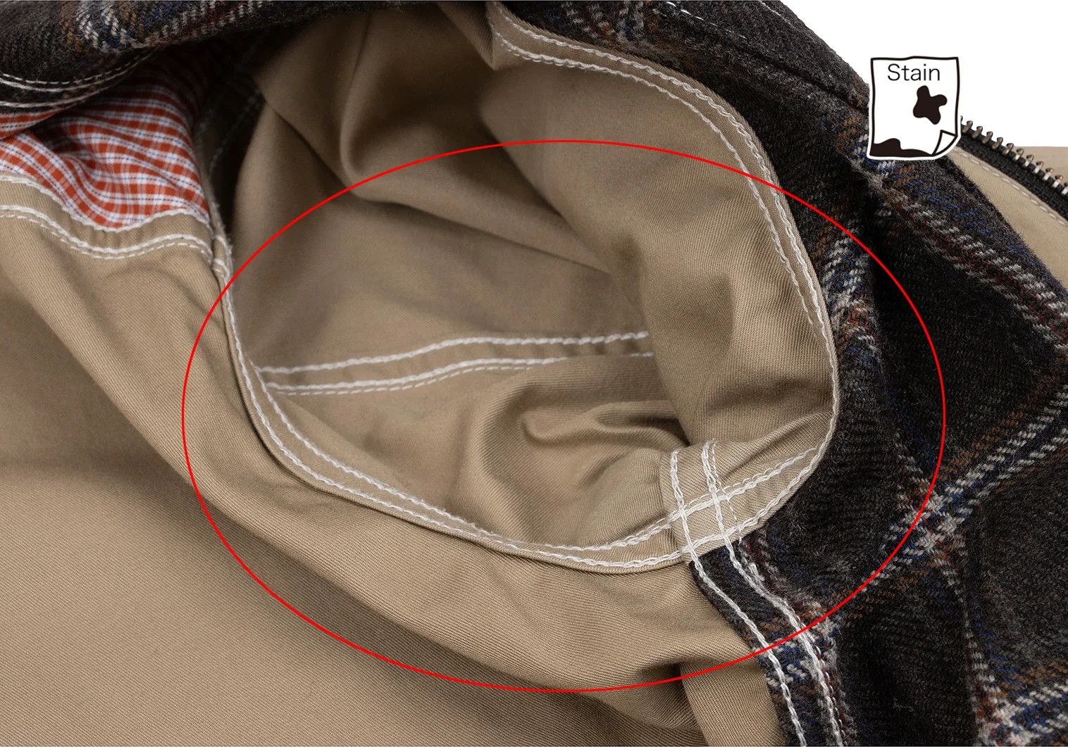 Junya Watanabe Checkered Corduroy Patchwork Zip Jacket in Brown Beige L Size US L / EU 52-54 / 3 - 13 Thumbnail